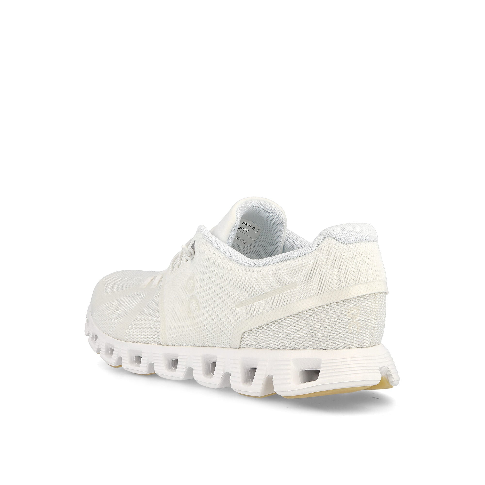 On cloud 5 undyed White Low Top Sneakers Material | Overkill