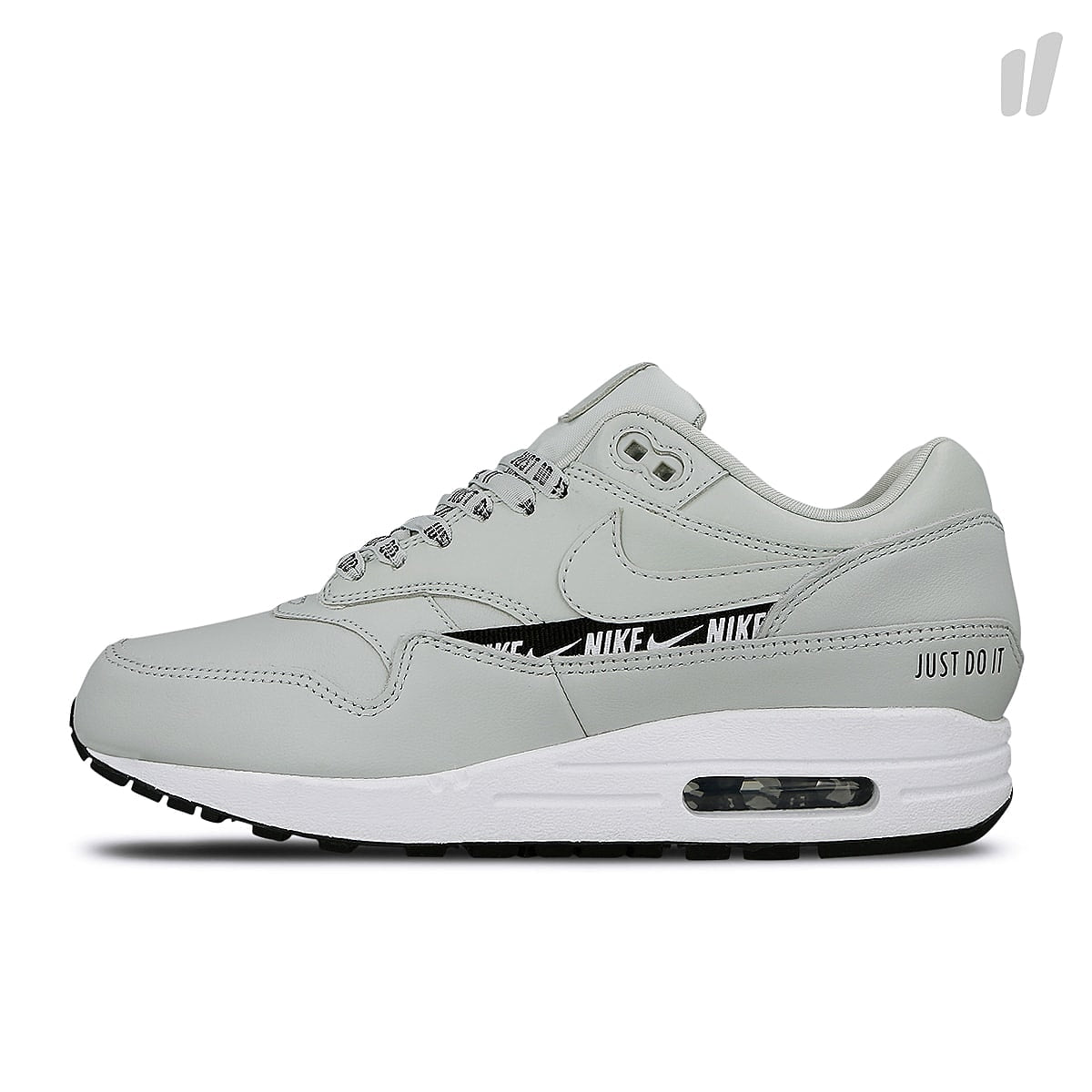 Nike wmns air max 1 se Light Silver-Light Silver - Black - White Low Top Sneakers 881101 004 | Overkill