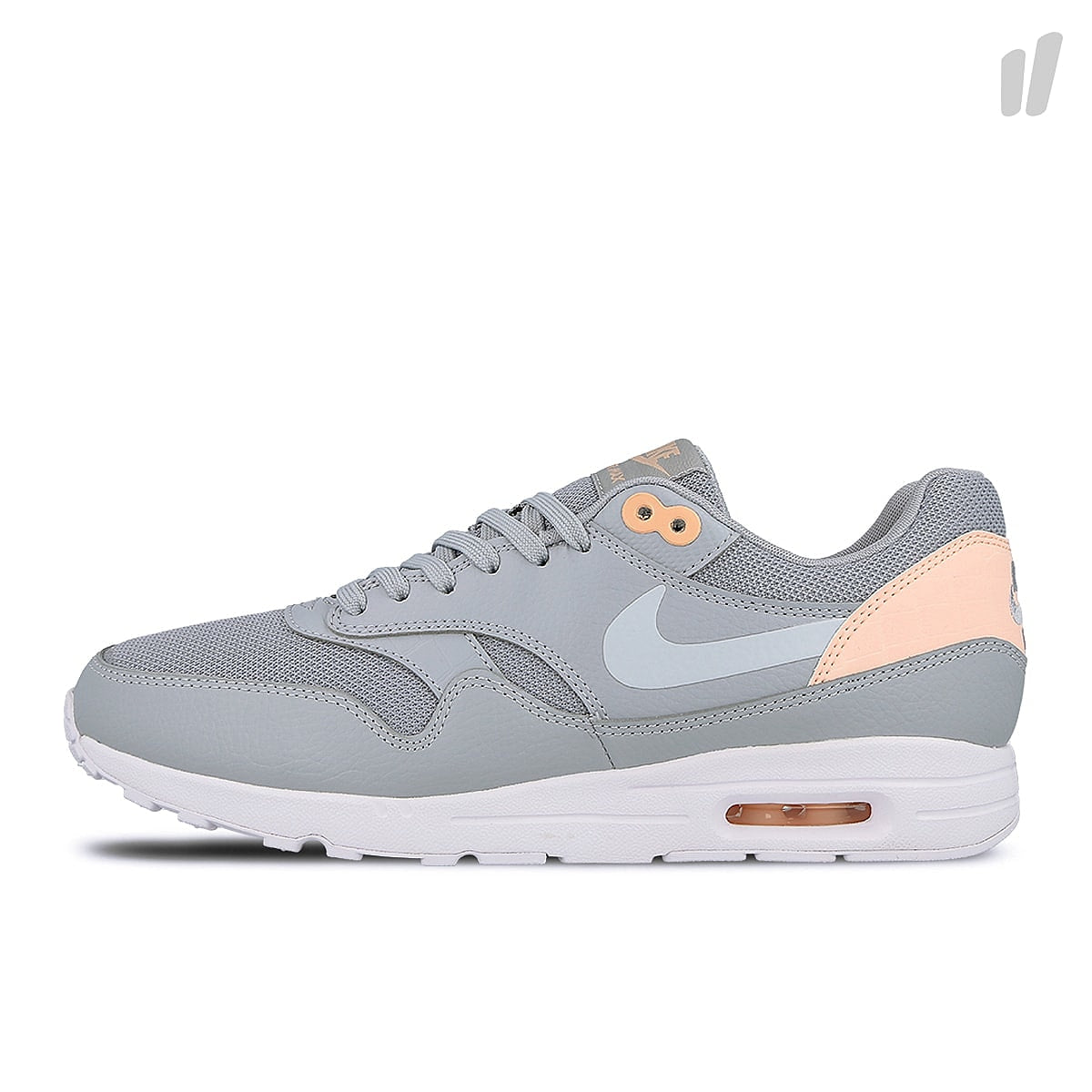 Nike wmns air max 1 ultra 2.0 Wolf Grey-Sunset Tint - Pure Platinum Low Top Sneakers 881104 005 | Overkill