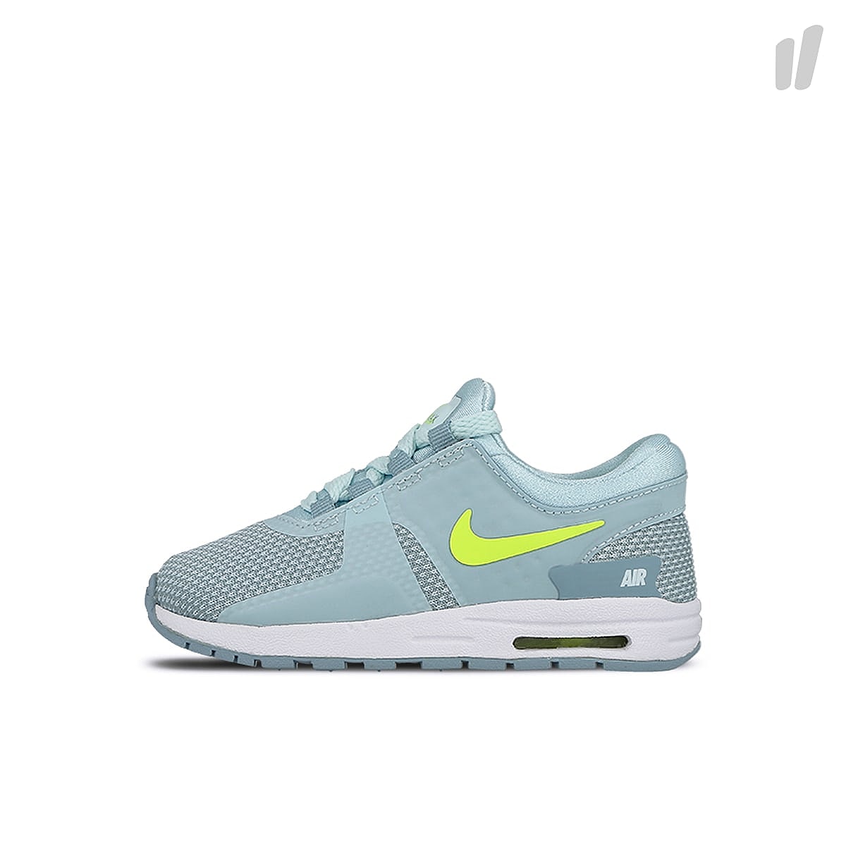 Nike air max zero essential td Glacier Blue-Volt - White Sneakers 881230 400 | Overkill