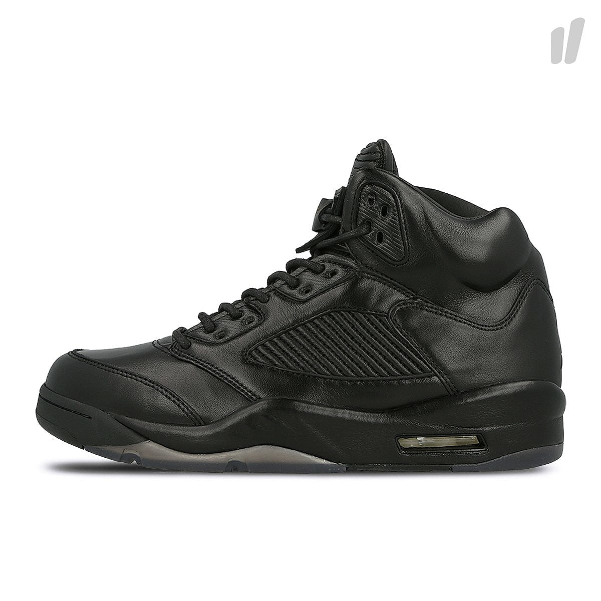 Jordan Air Jordan 5 Retro Premium Black-Black High Top Sneakers 881432 010 | Overkill