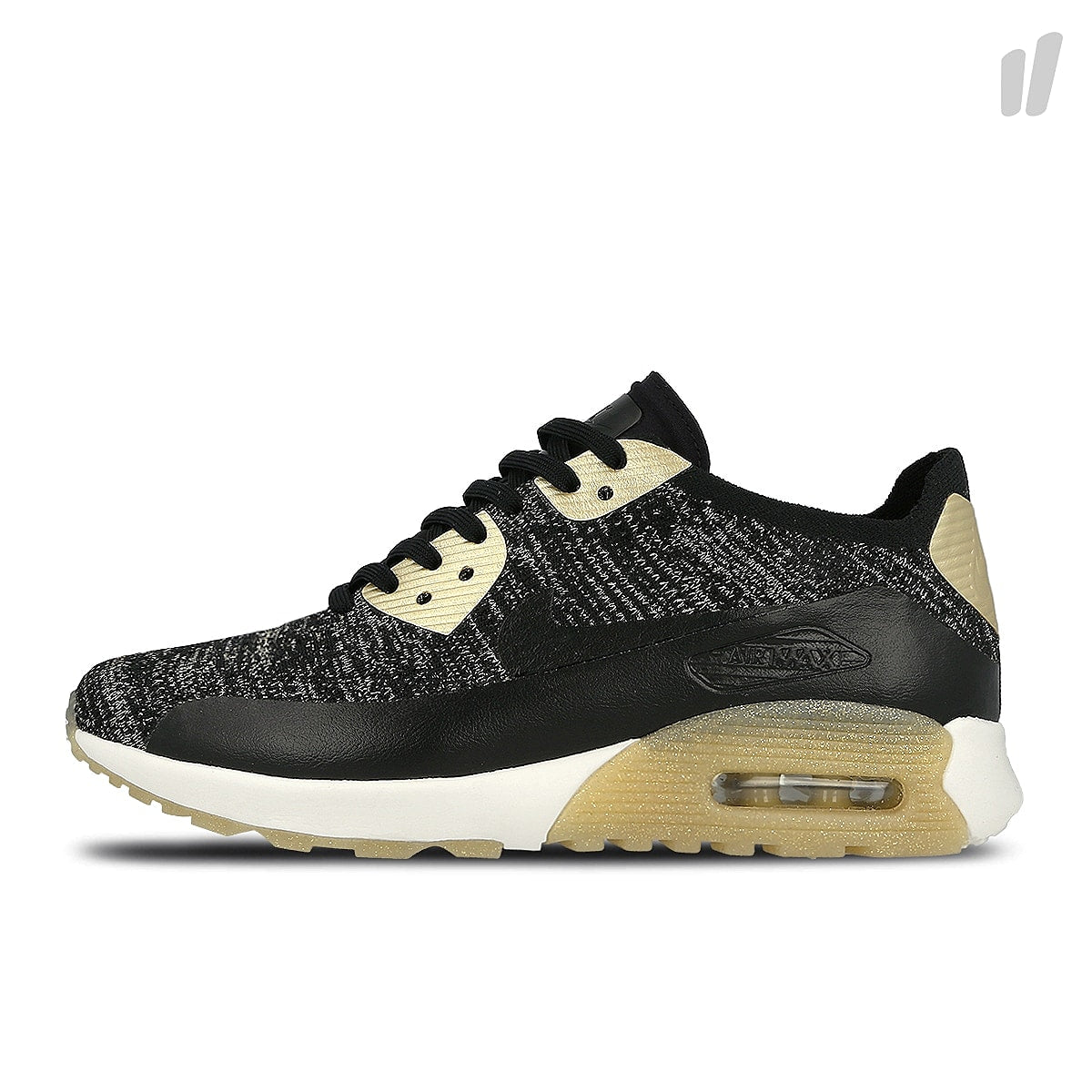 Nike wmns air max 90 ultra 2.0 flyknit metallic Black-Black Sweatshirts 881563 001 | Overkill