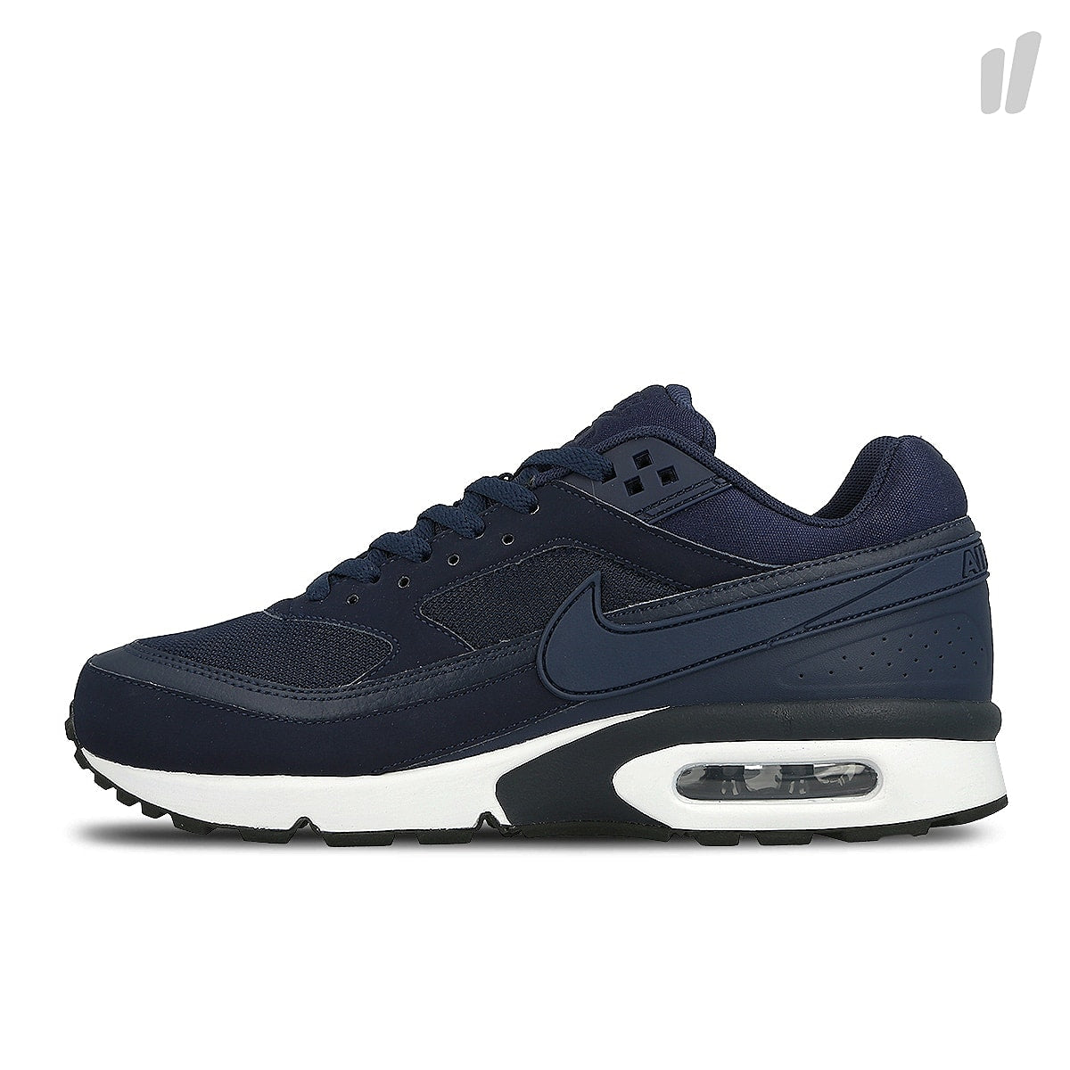 Nike air max bw Midnight Navy-Midnight Navy - White - Black Sneakers 881981 400 | Overkill