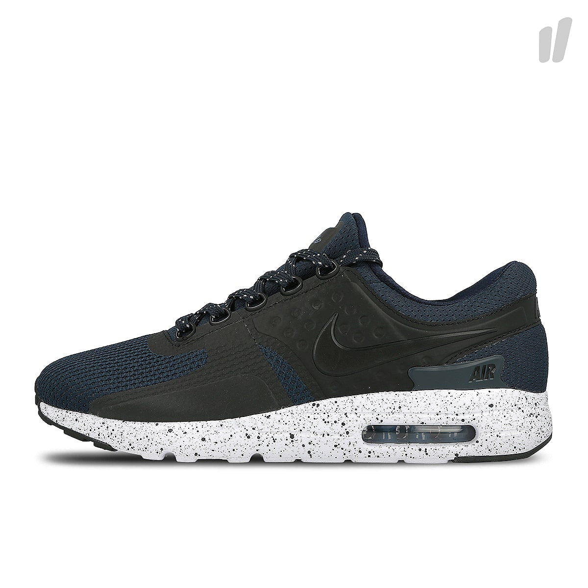 Nike air max zero premium Armory Navy-Black - White Sneakers 881982 400 | Overkill