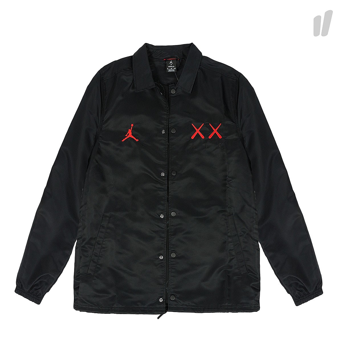 Jordan Air Jordan Kaws Coaches Jacket Black Track Jackets 884483 010 | Overkill