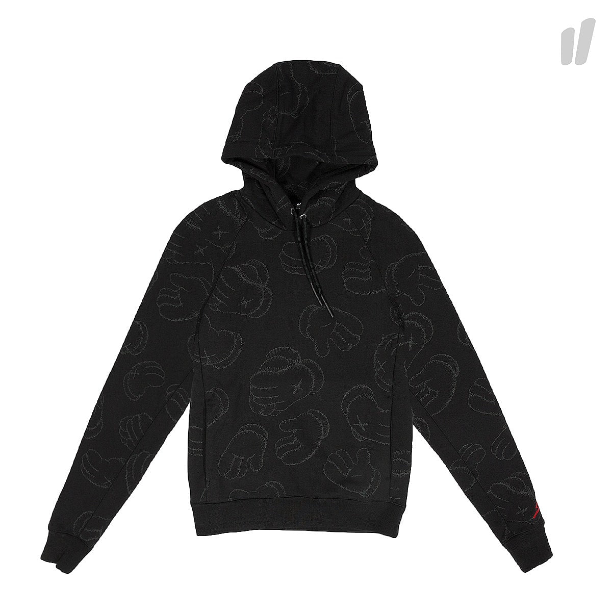 Jordan Air Jordan Kaws Fleece Pullover Black Sweatshirts 884485 010 | Overkill