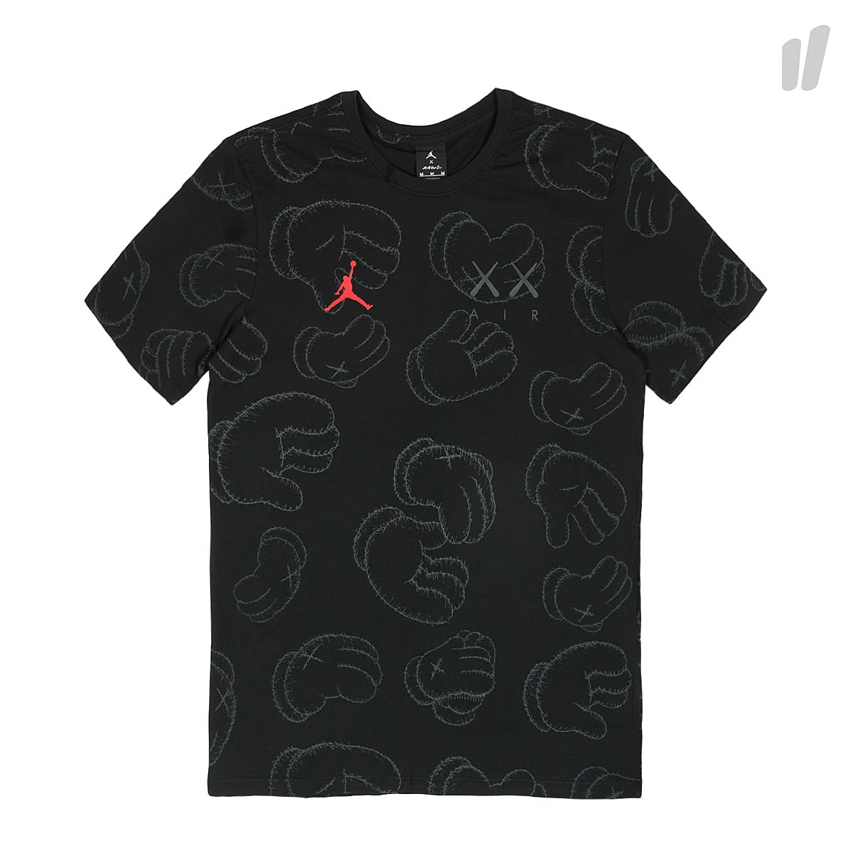 Jordan Air Jordan Kaws Tee Black / University Red T-Shirts 884487 010 | Overkill