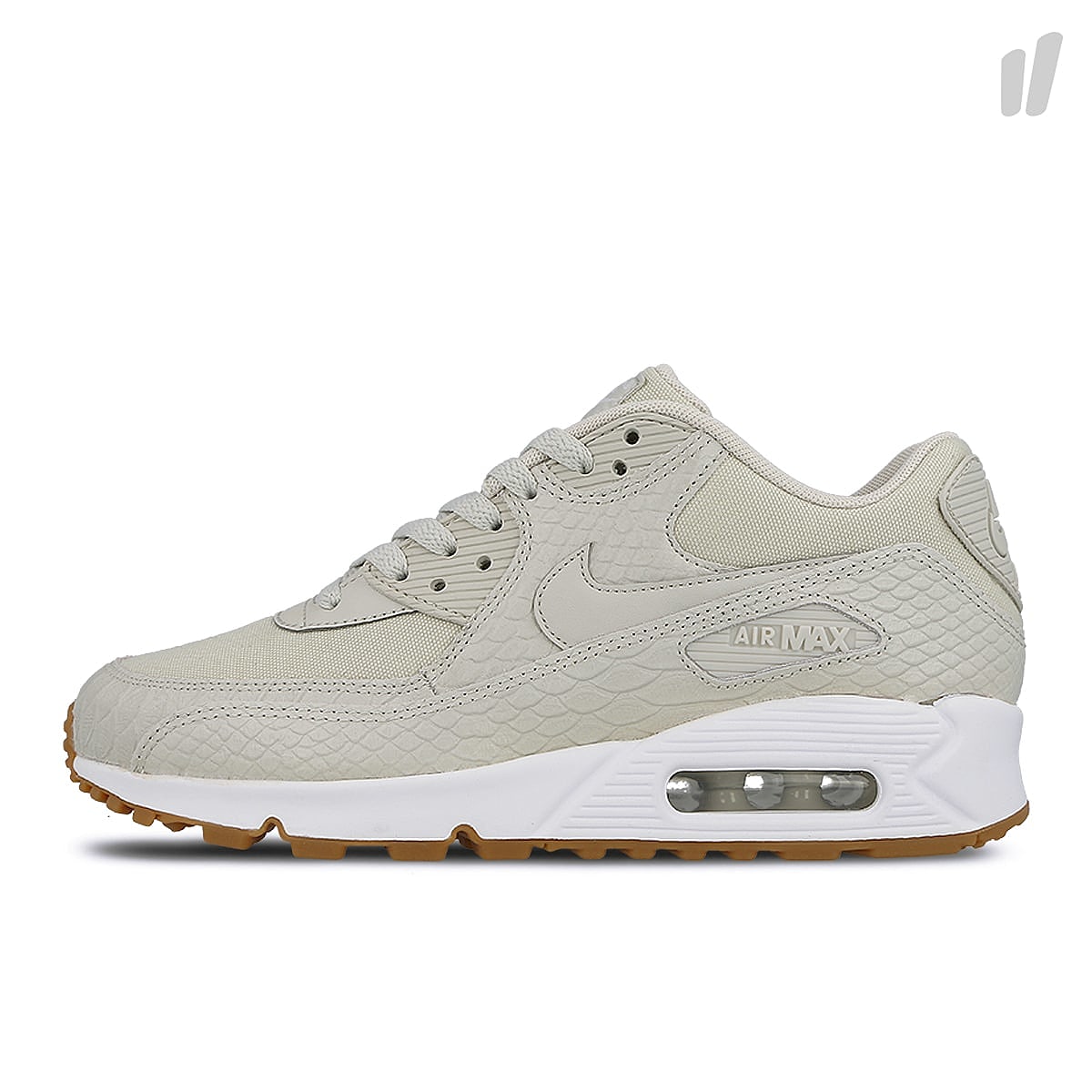Nike wmns air max 90 premium Light Bone-Light Bone Sneakers 896497 001 | Overkill