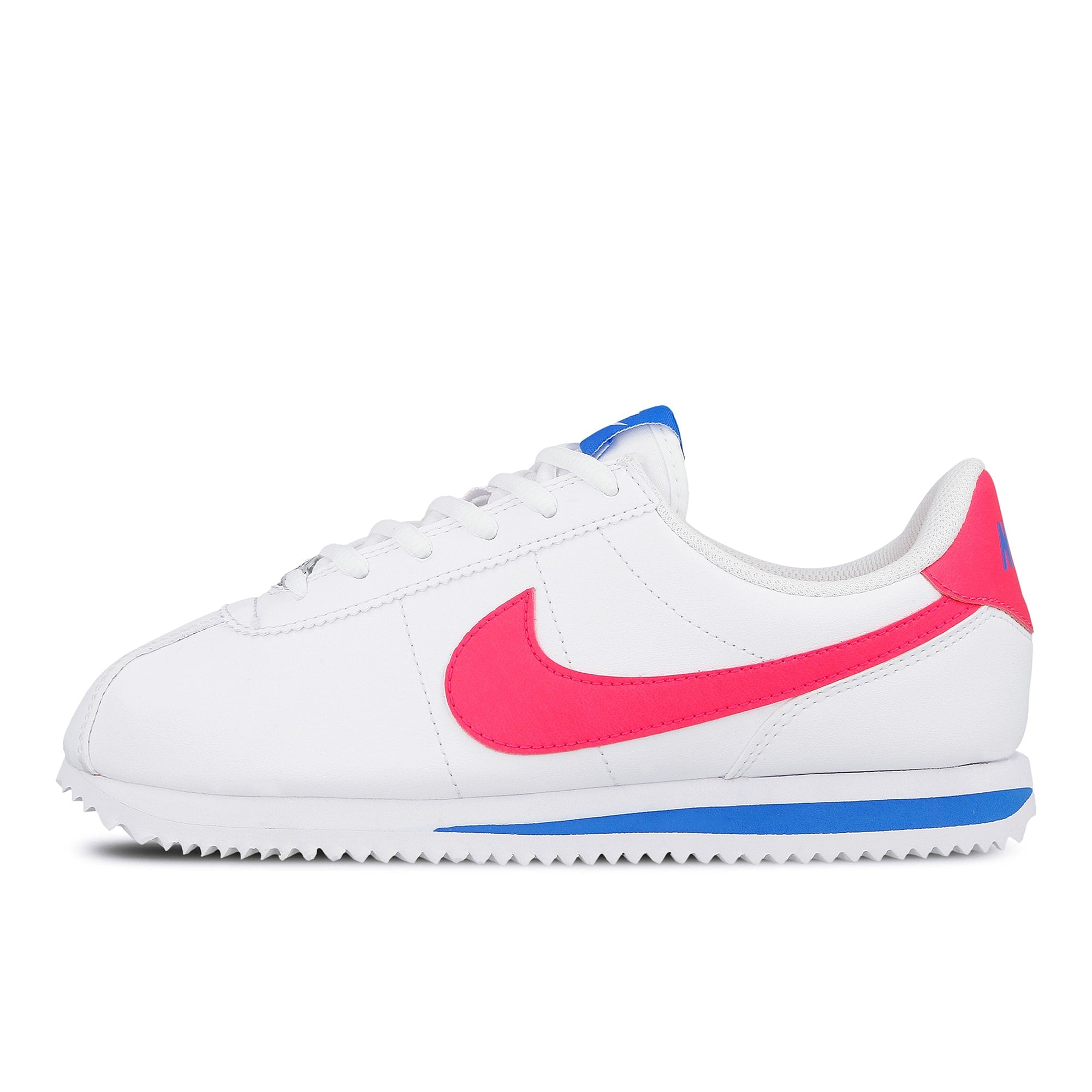 Nike cortez basic sl gs White / Hyper Pink - Photo Blue - Black Sneakers 904764 107 | Overkill