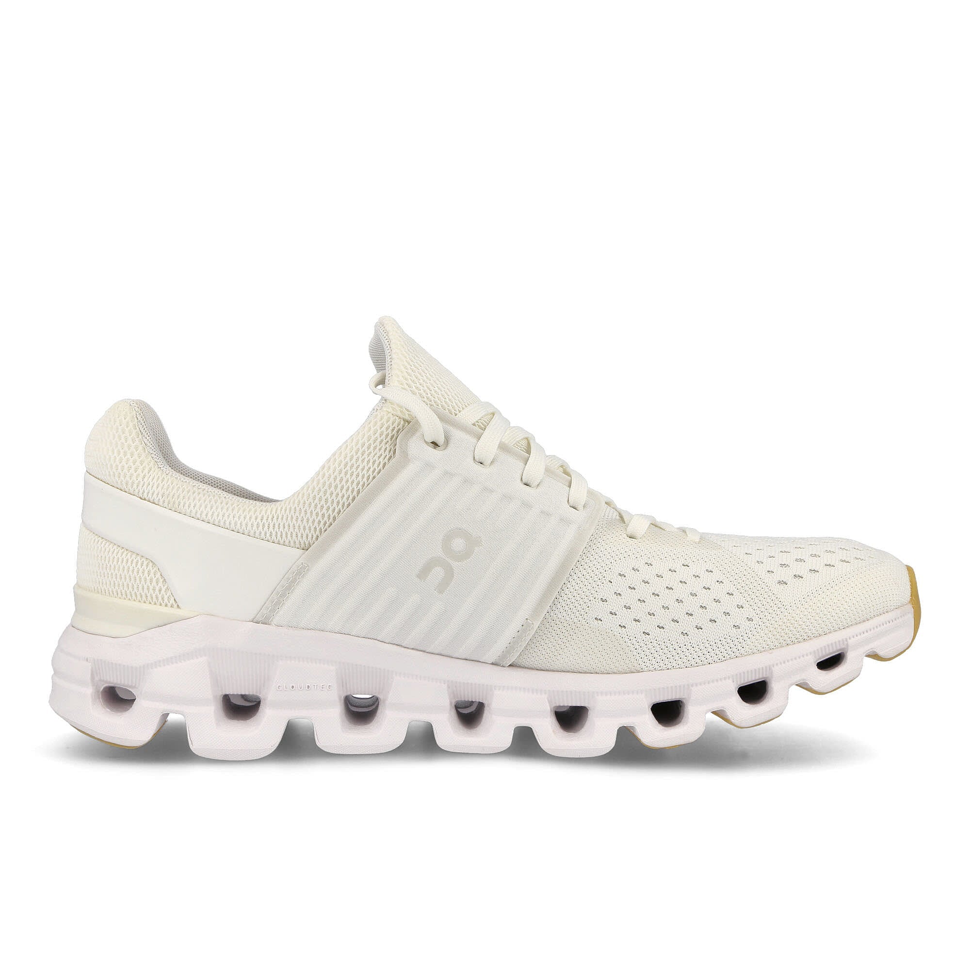 On Cloudswift Undyed White Low Top Sneakers Silhouette | Overkill