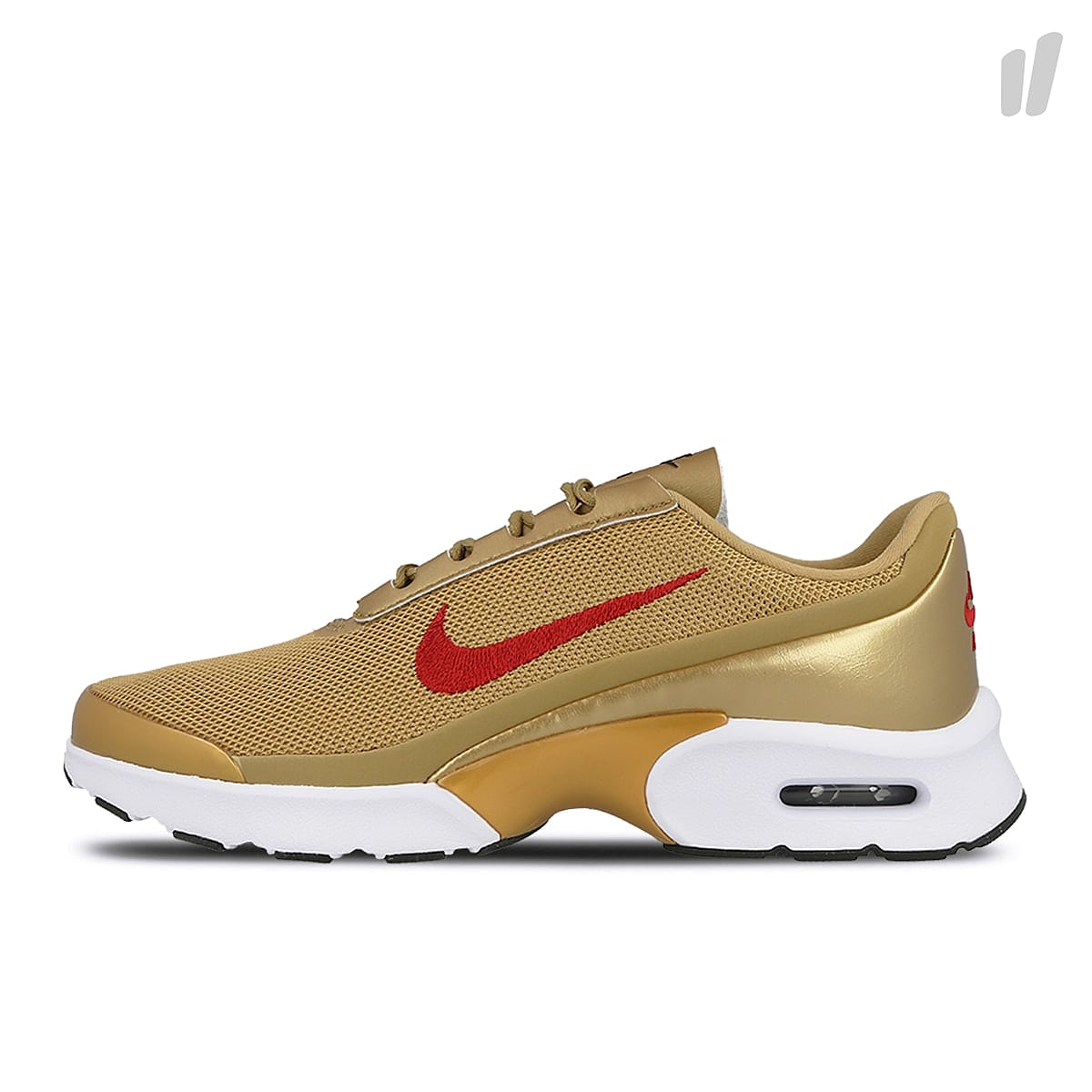 Nike wmns air max jewell qs Metallic Gold-Varsity Red - Black - White Sneakers 910313 700 | Overkill
