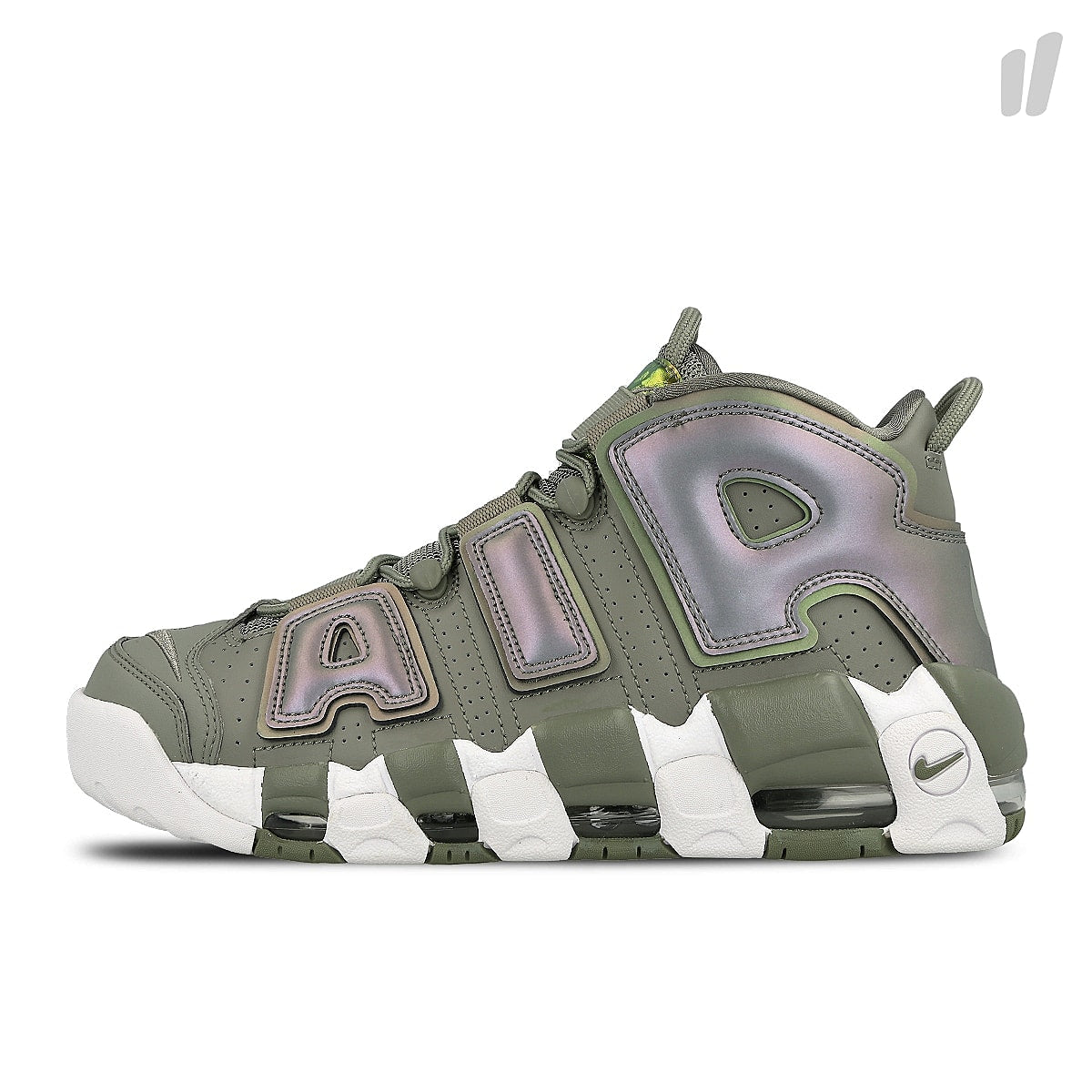 Nike wmns air more uptempo Dark Stucco / White - Black Sneakers 917593 001 | Overkill