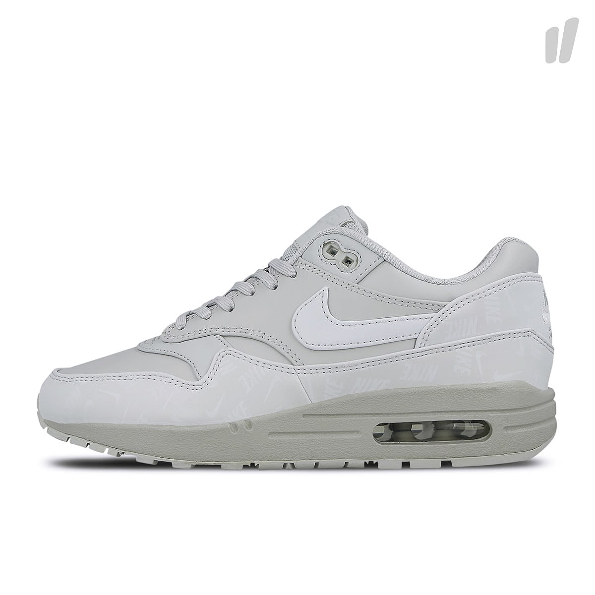 Nike wmns air max 1 lux Pure Platinum-Pure Platinum Low Top Sneakers 917691 002 | Overkill
