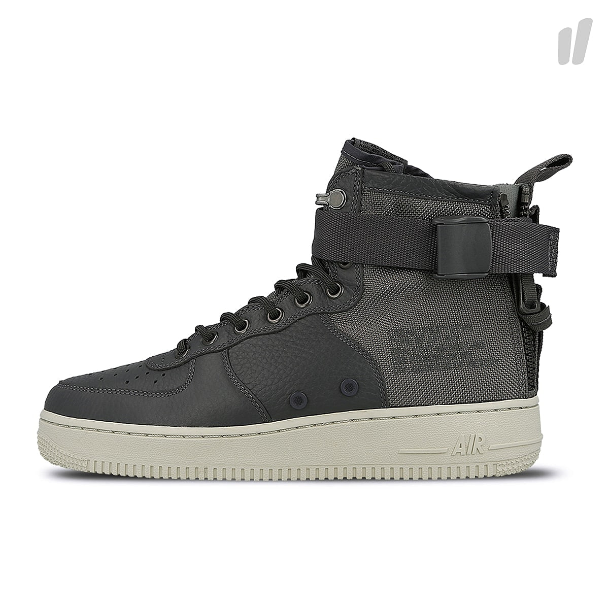 Nike sf air force 1 mid Dark Grey / Dark Grey - Light Bone Sneakers 917753 004 | Overkill