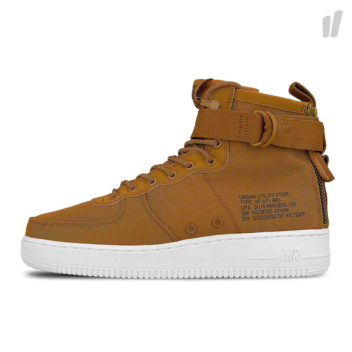 Nike sf air force 1 mid Desert Ochre / Sequoia - White Sneakers 917753 700 | Overkill