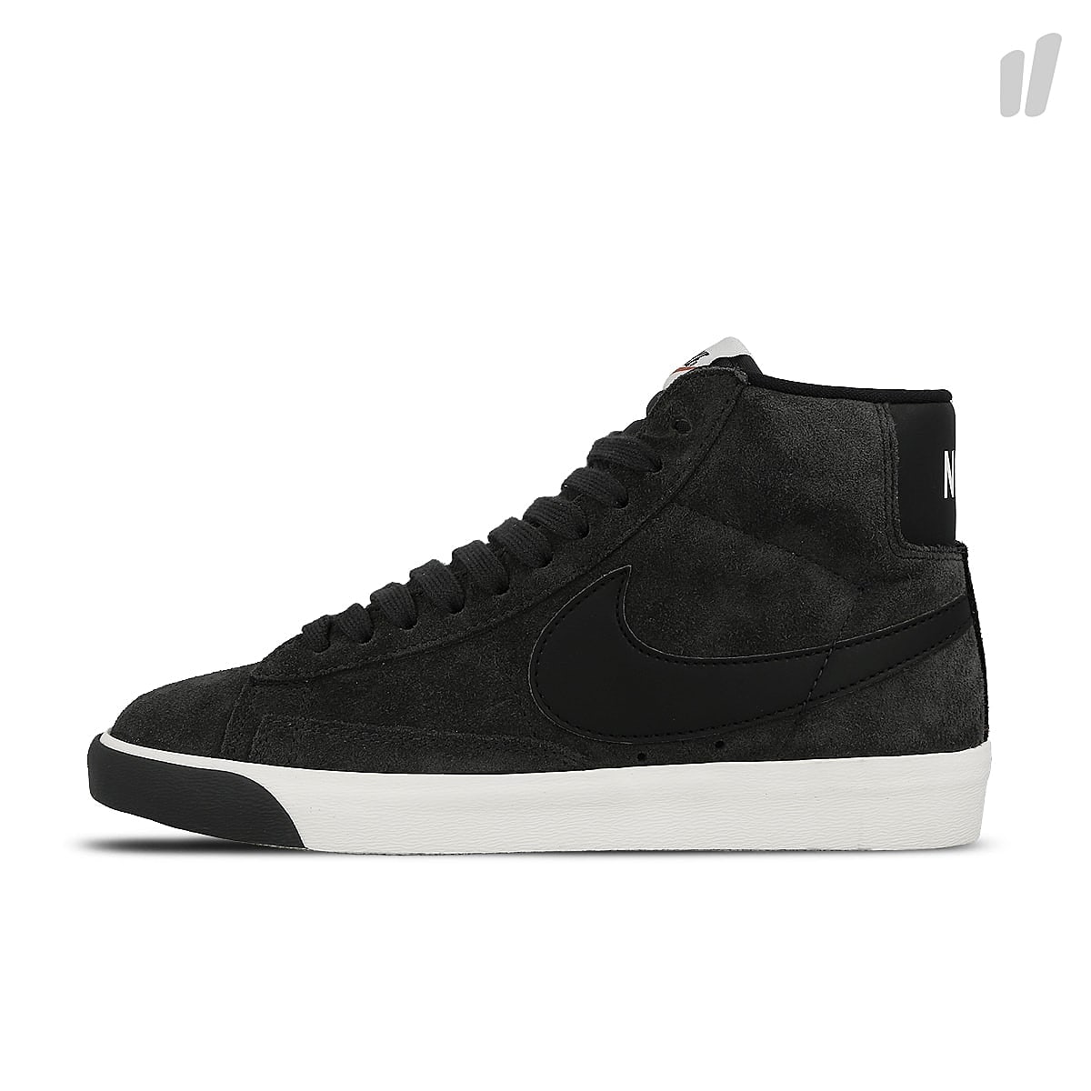 Nike wmns blazer mid suede vintage Anthracite-Black - Ivory - Gum Med Brown Mid Top Sneakers 917862 003 | Overkill