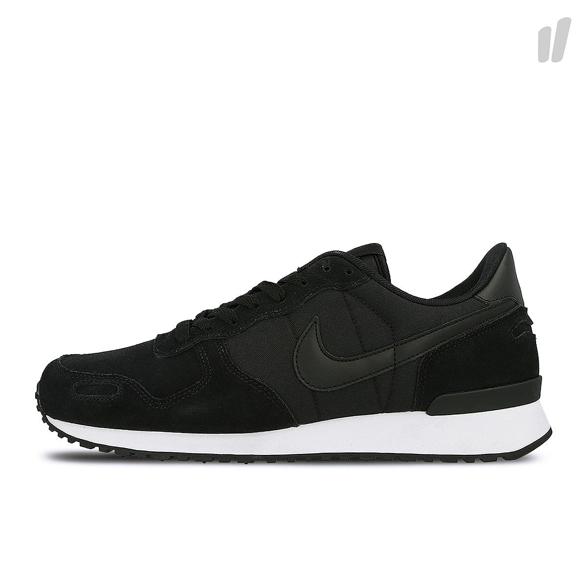 Nike air vortex leather Black / Black - White Sneakers 918206 001 | Overkill