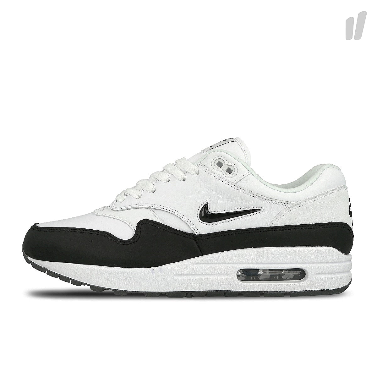 Nike air max 1 premium sc White-Black - Black Low Top Sneakers 918354 100 | Overkill