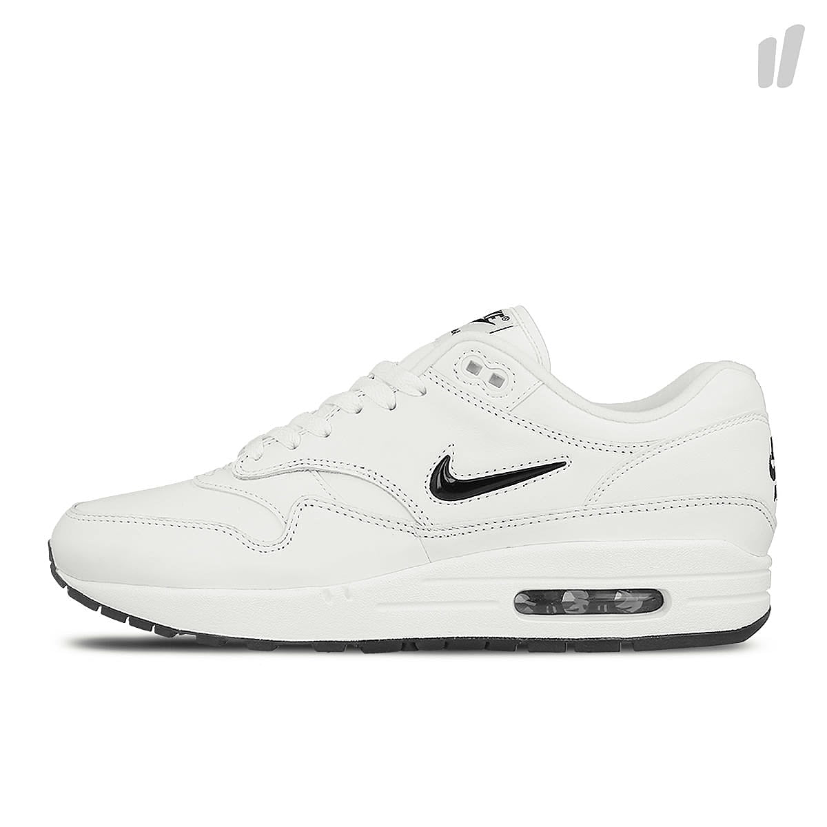 Nike air max 1 premium sc White-Black Low Top Sneakers 918354 103 | Overkill