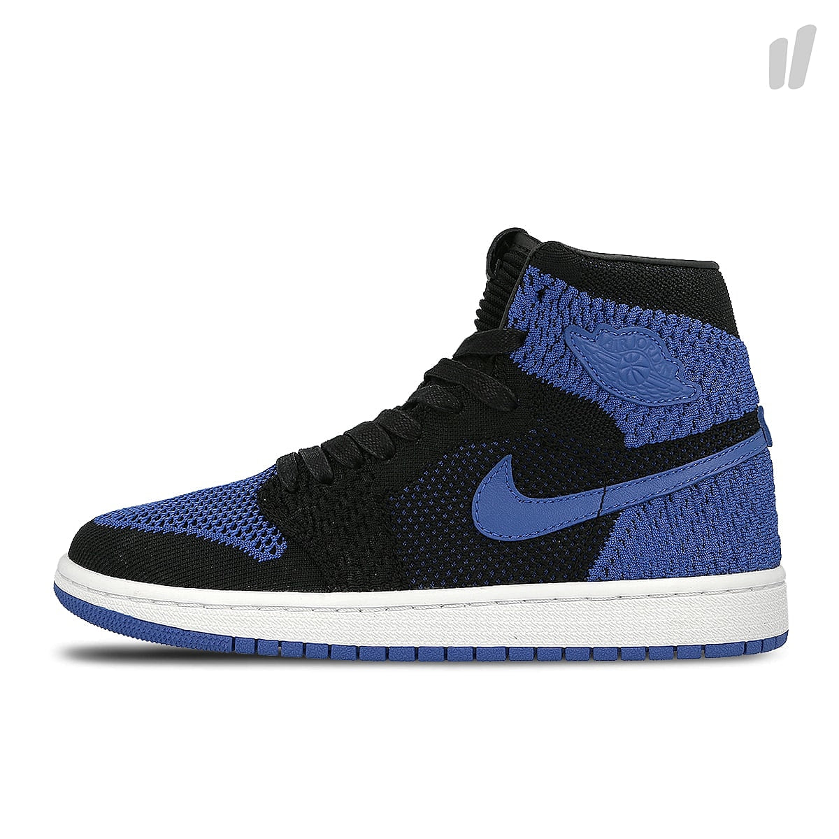 Jordan Air Jordan 1 Retro High Flyknit GS Black-Game Royal - White Sweatshirts 919702 006 | Overkill