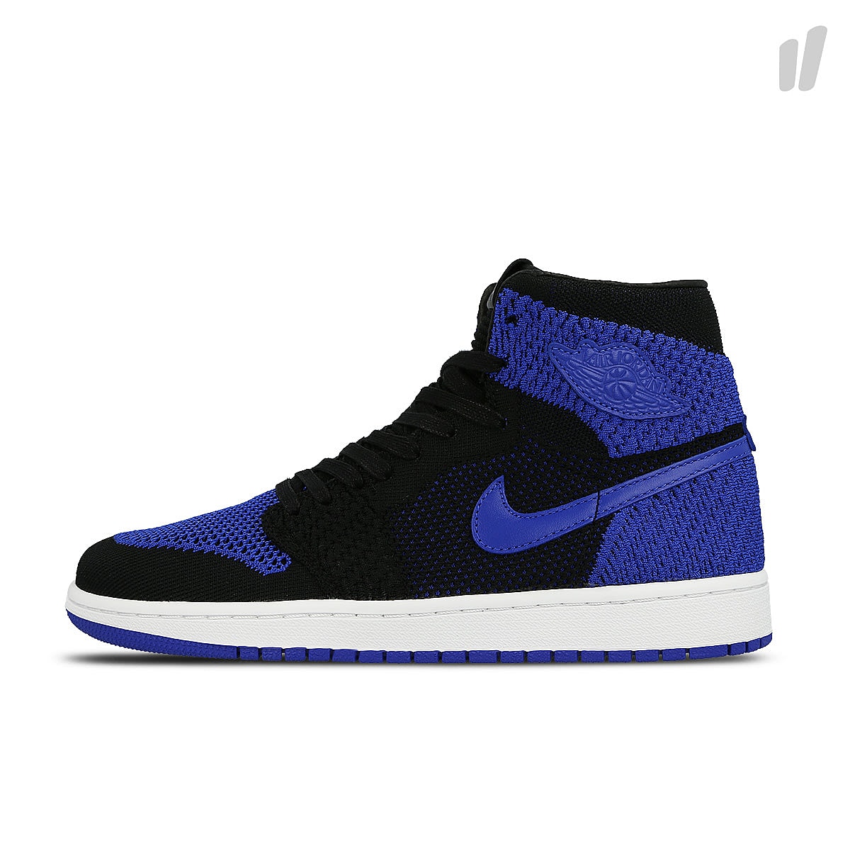 Jordan Air Jordan 1 Retro High Flyknit Black-Game Royal - White Sweatshirts 919704 006 | Overkill