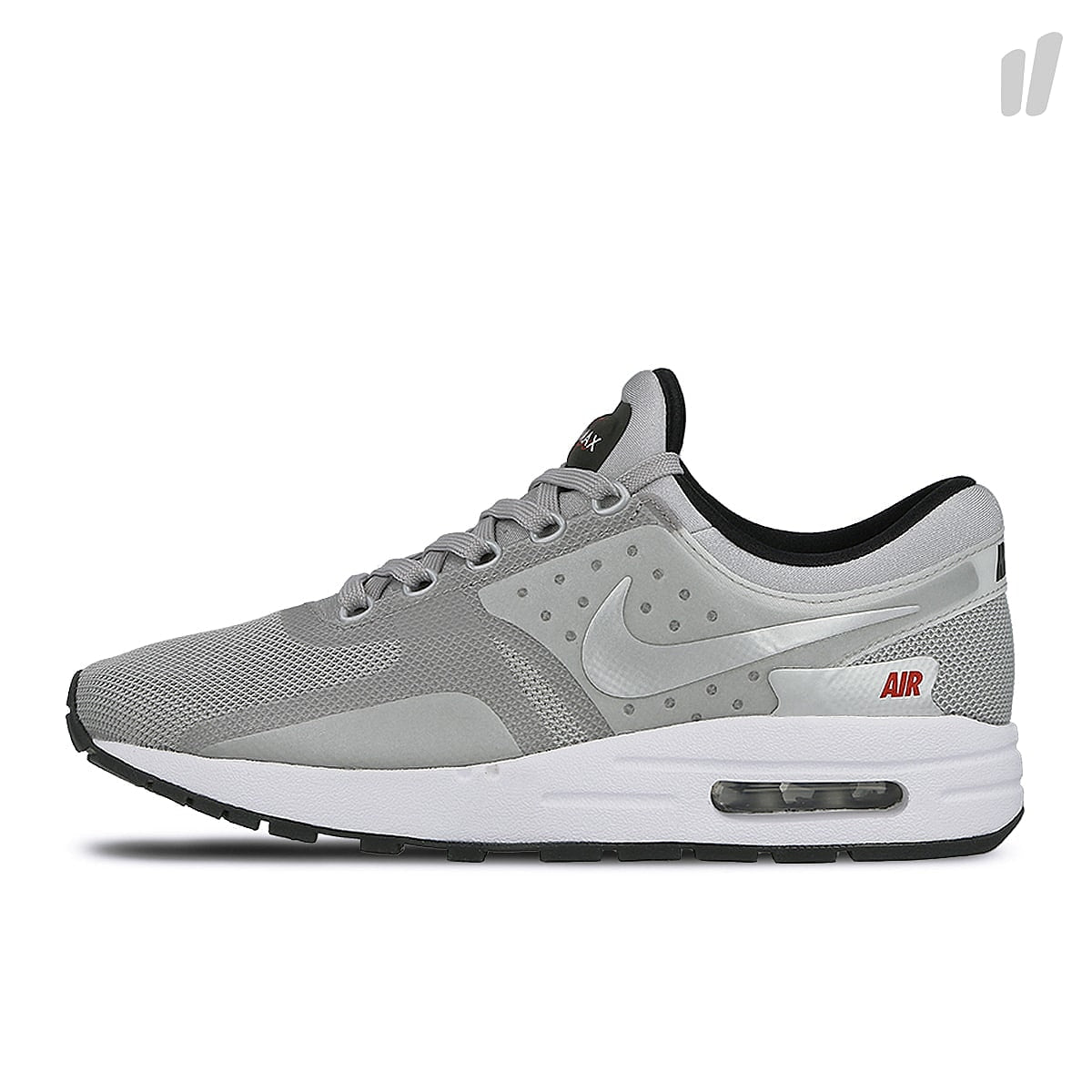 Nike air max zero qs gs Metallic Silver-Metallic Silver Sneakers 921074 001 | Overkill
