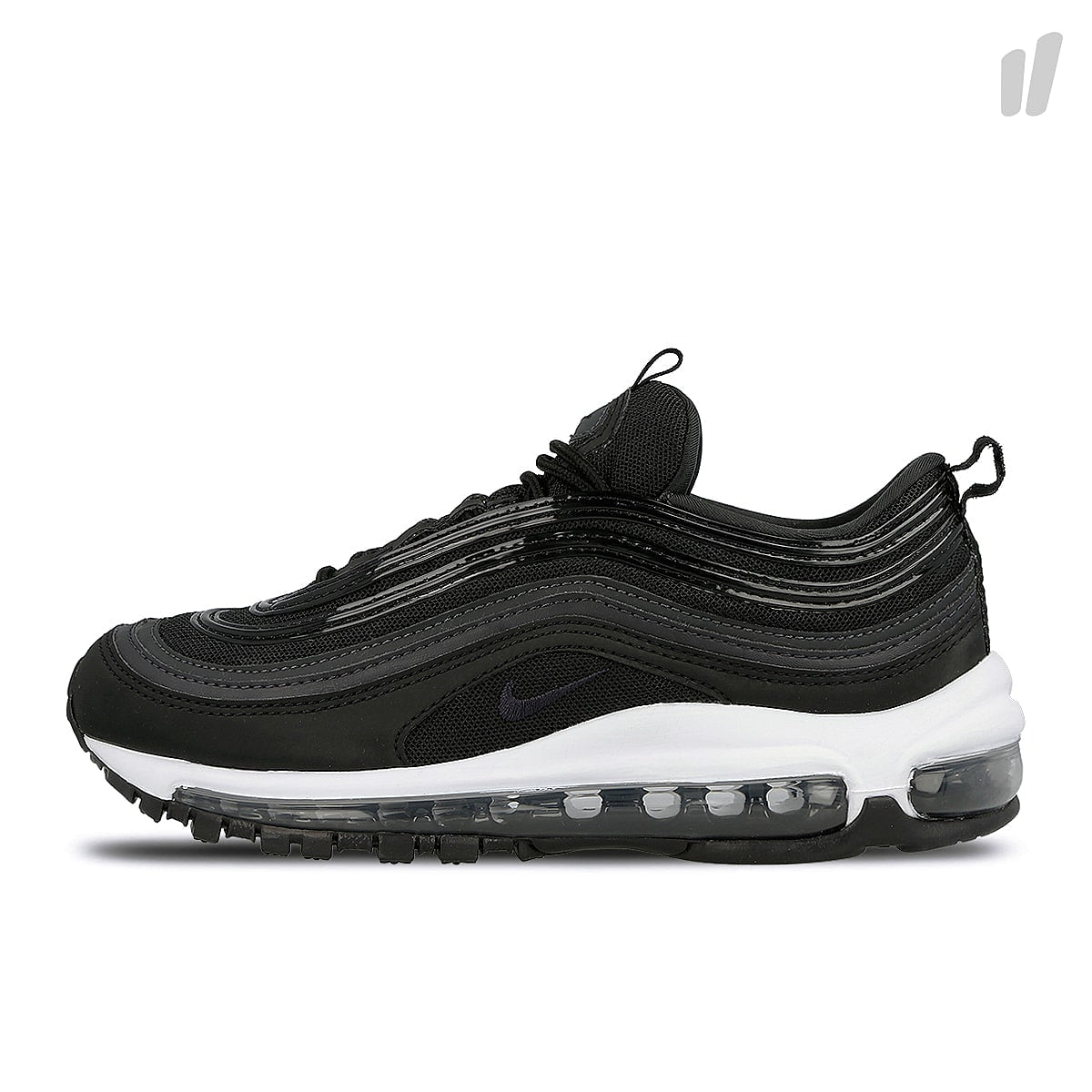 Nike wmns nike air max 97 Black-Oil Grey - Anthracite - White Sneakers 921733 011 | Overkill
