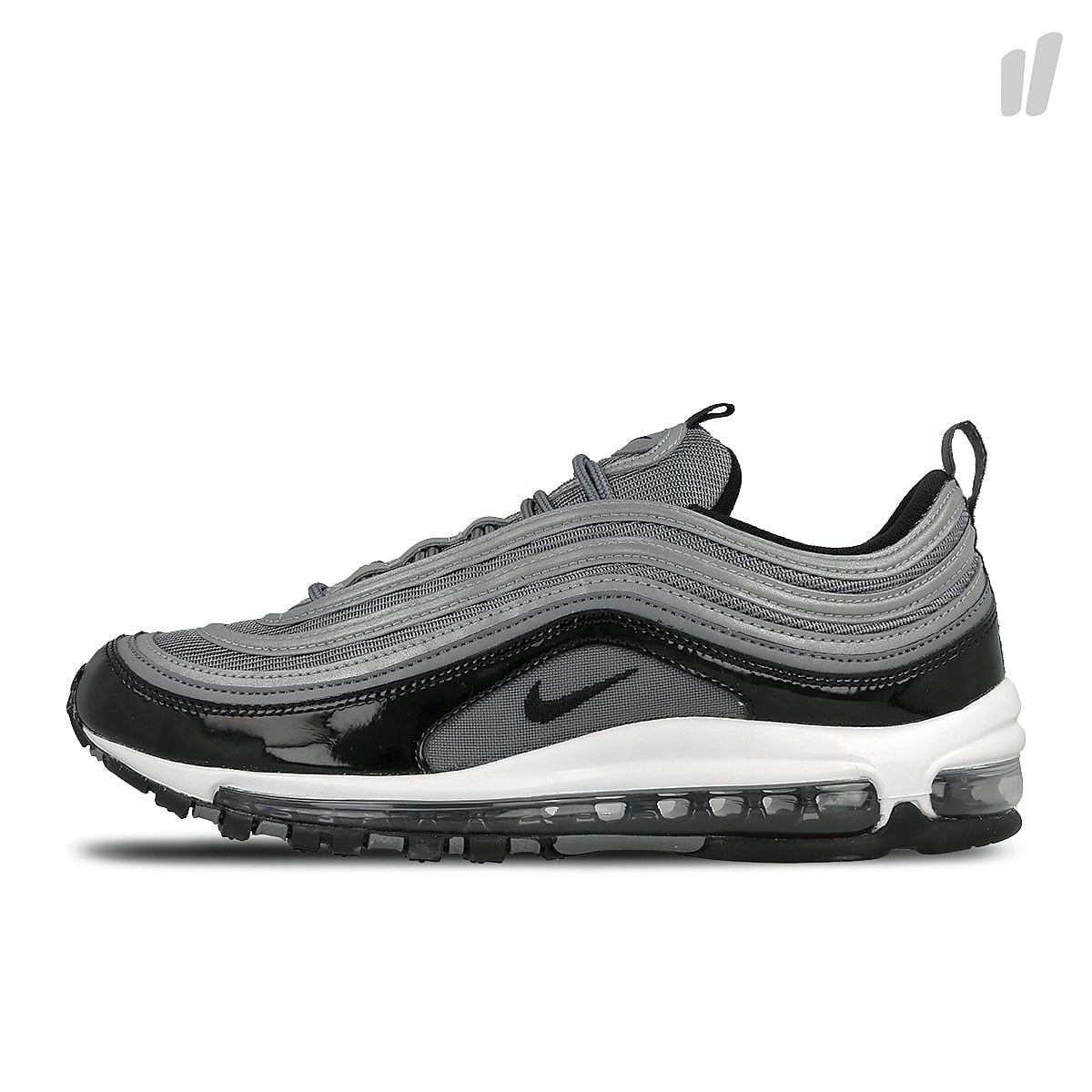 Nike air max 97 Cool Grey-Black - White Sneakers 921826 010 | Overkill