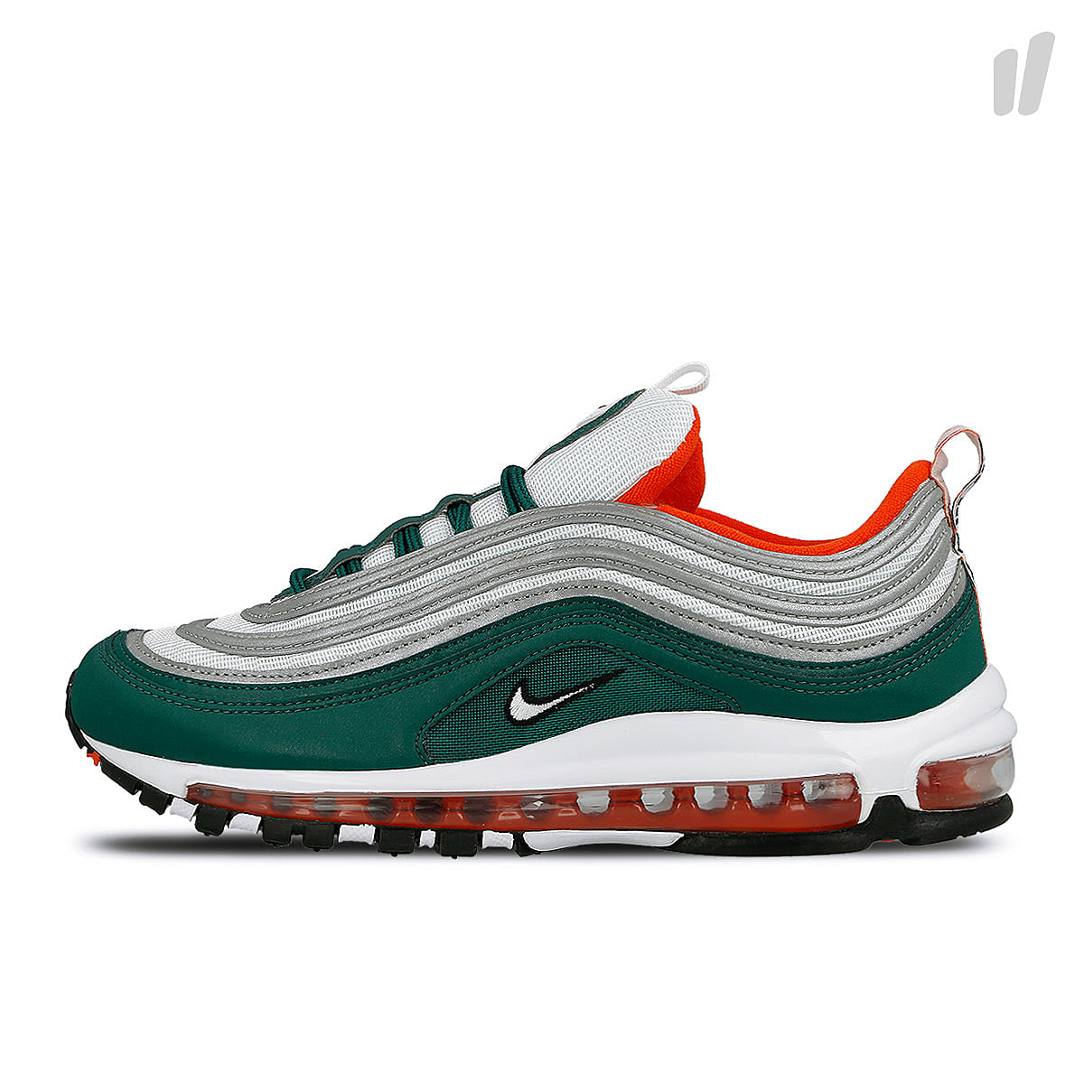 Nike air max 97 Rainforest-White - Team Orange - Black Sneakers 921826 300 | Overkill
