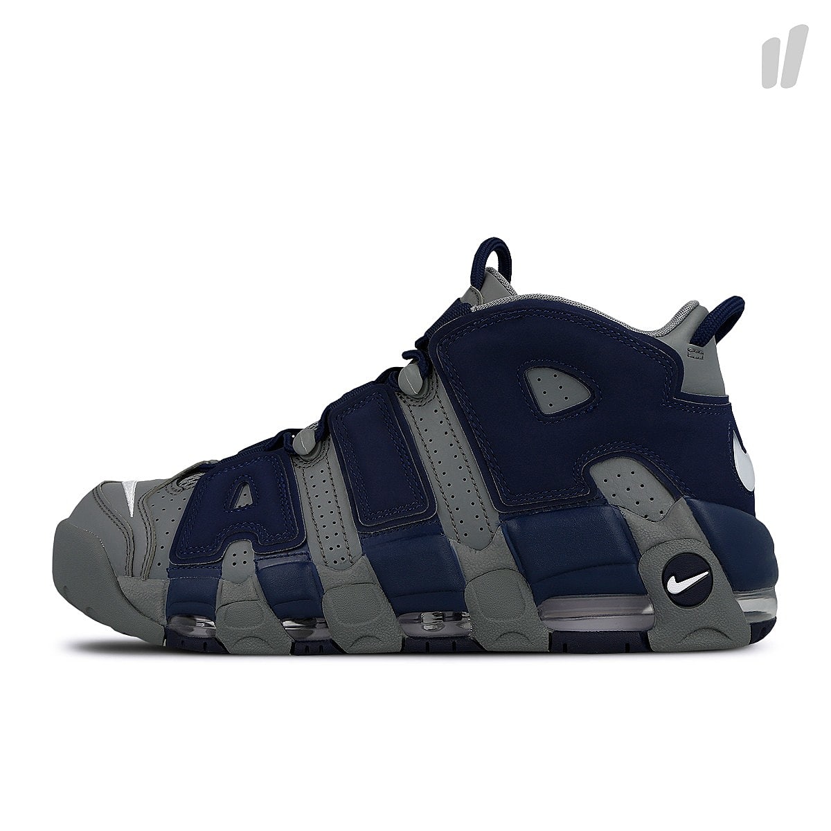 Nike air more uptempo `96 Cool Grey / White - Midnight Navy Sneakers 921948 003 | Overkill