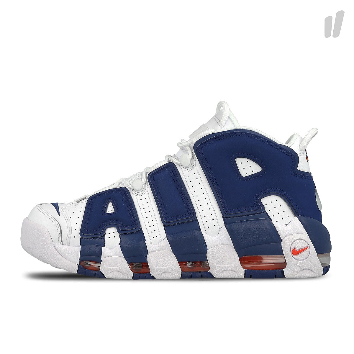 Nike air more uptempo `96 White / Deep Royal Blue - Team Orange Sneakers 921948 101 | Overkill