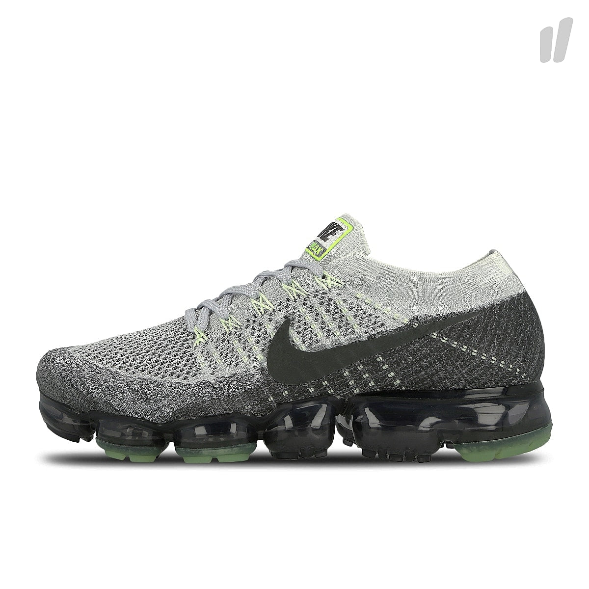Nike air vapormax flyknit Pure Platinum / Anthracite - White - Dark Grey Sneakers 922915 002 | Overkill