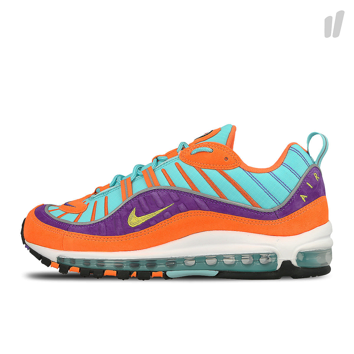 Nike air max 98 Cone-Tour Yellow - Hyper Grape Sneakers 924462 800 | Overkill