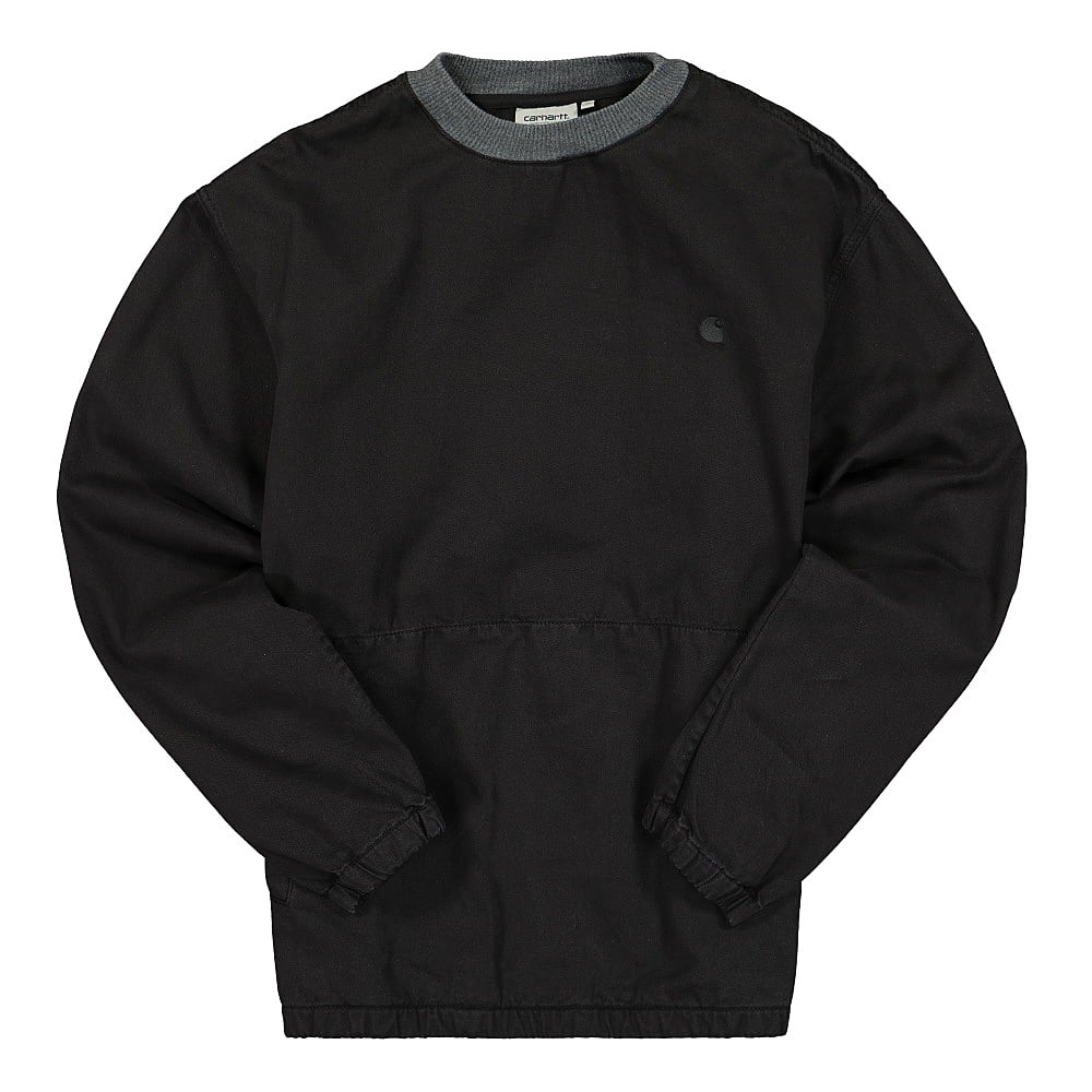 Carhartt WIP Carson Sweatshirt Black Stone Sweatshirts 92F8.99U89.06.03 | Overkill