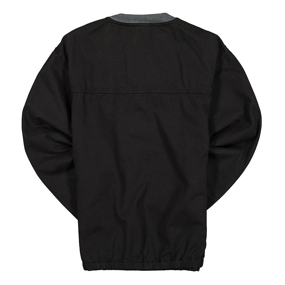 Carhartt WIP Carson Sweatshirt Black Stone Sweatshirts Material | Overkill