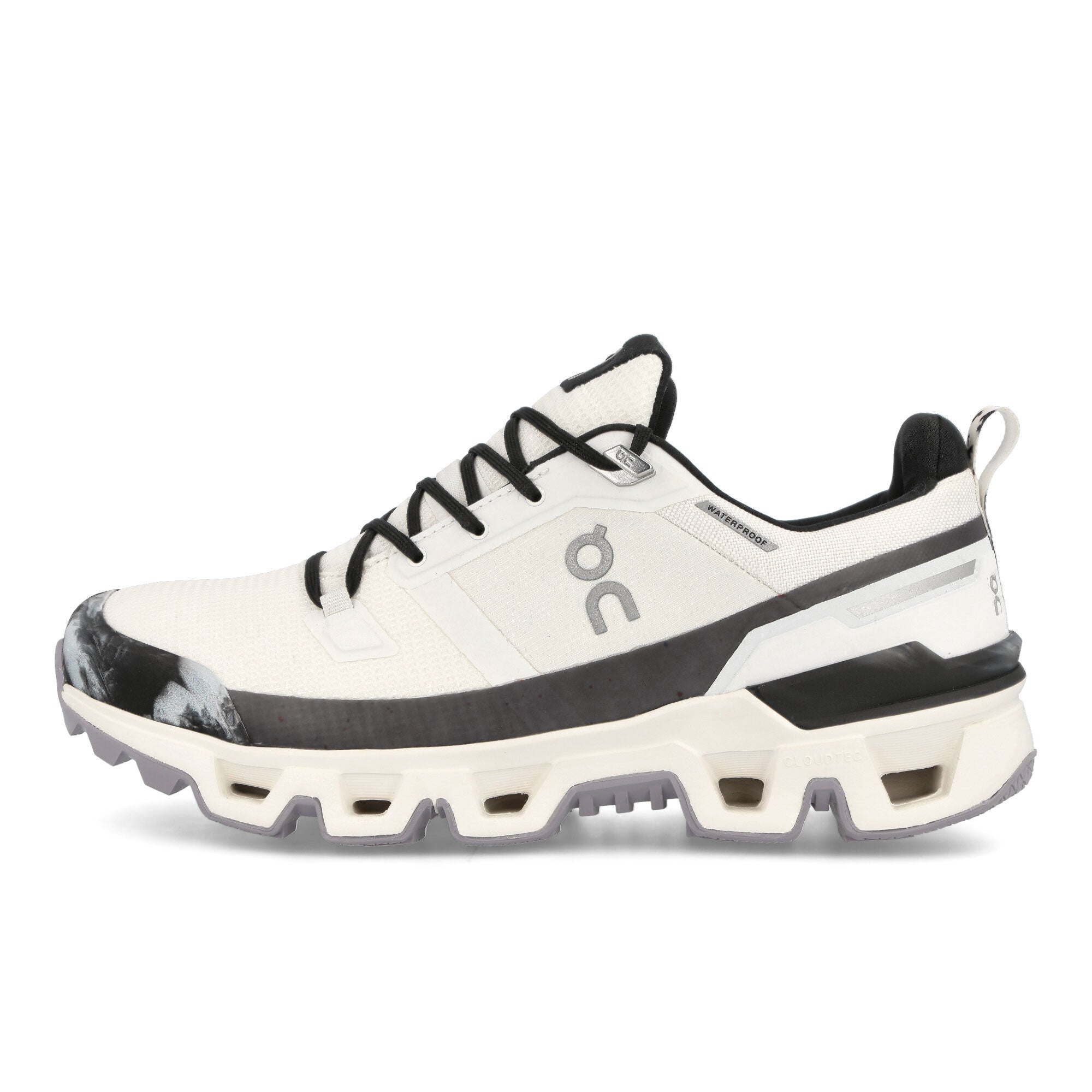 On Cloudwander Waterproof Ivory-Black Sneakers 93.98184 | Overkill