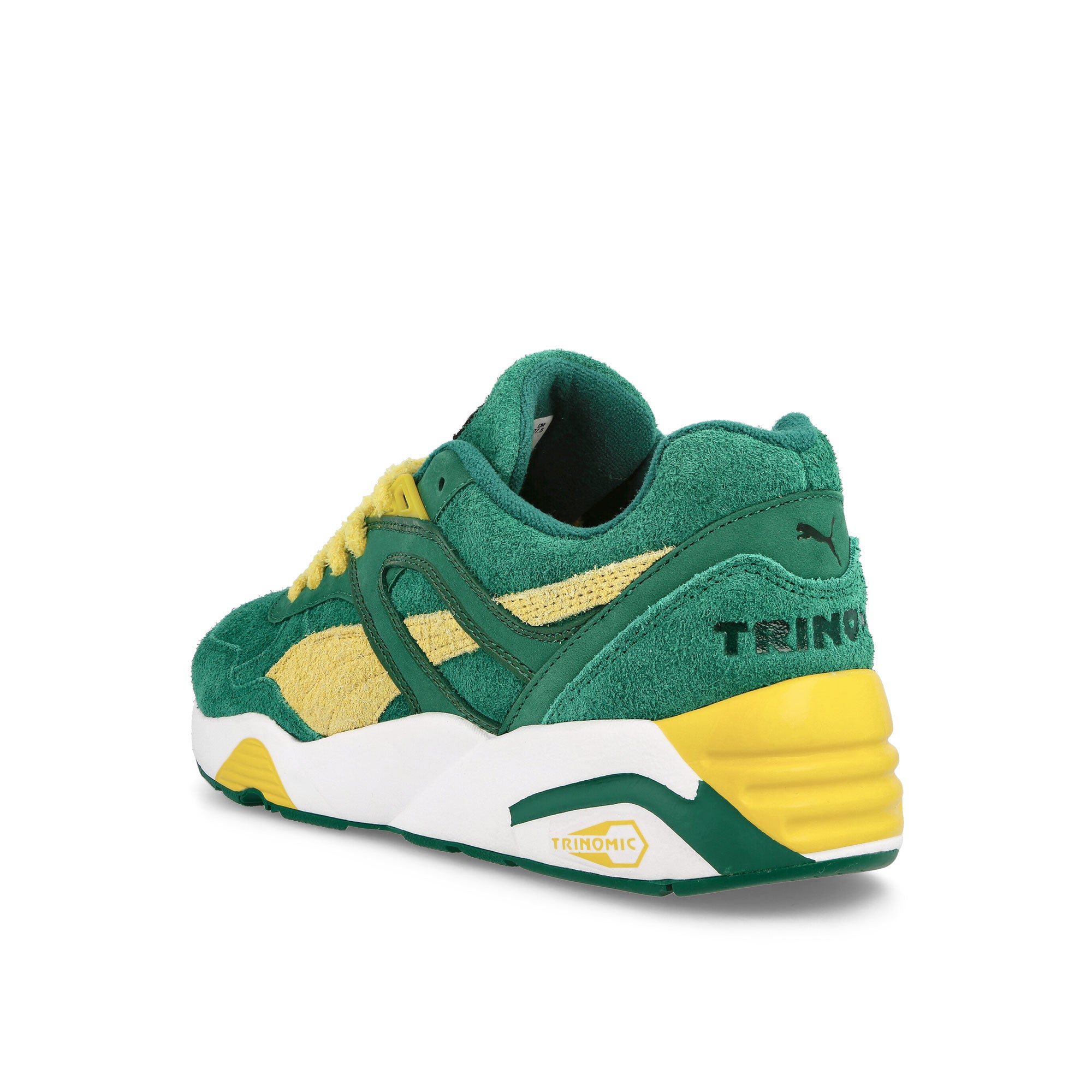 Puma R698 Super Evergreen - Sun Ray Yellow Low Top Sneakers Detailfoto | Overkill