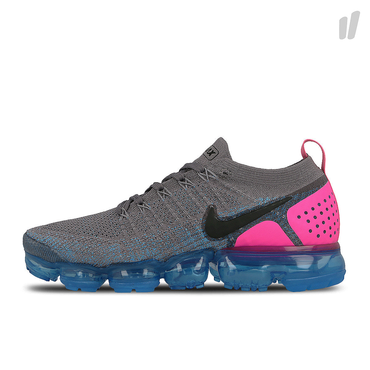 Nike air vapormax flyknit 2 Gunsmoke-Black - Blue Orbit - Pink Blast Sweatshirts 942842 004 | Overkill