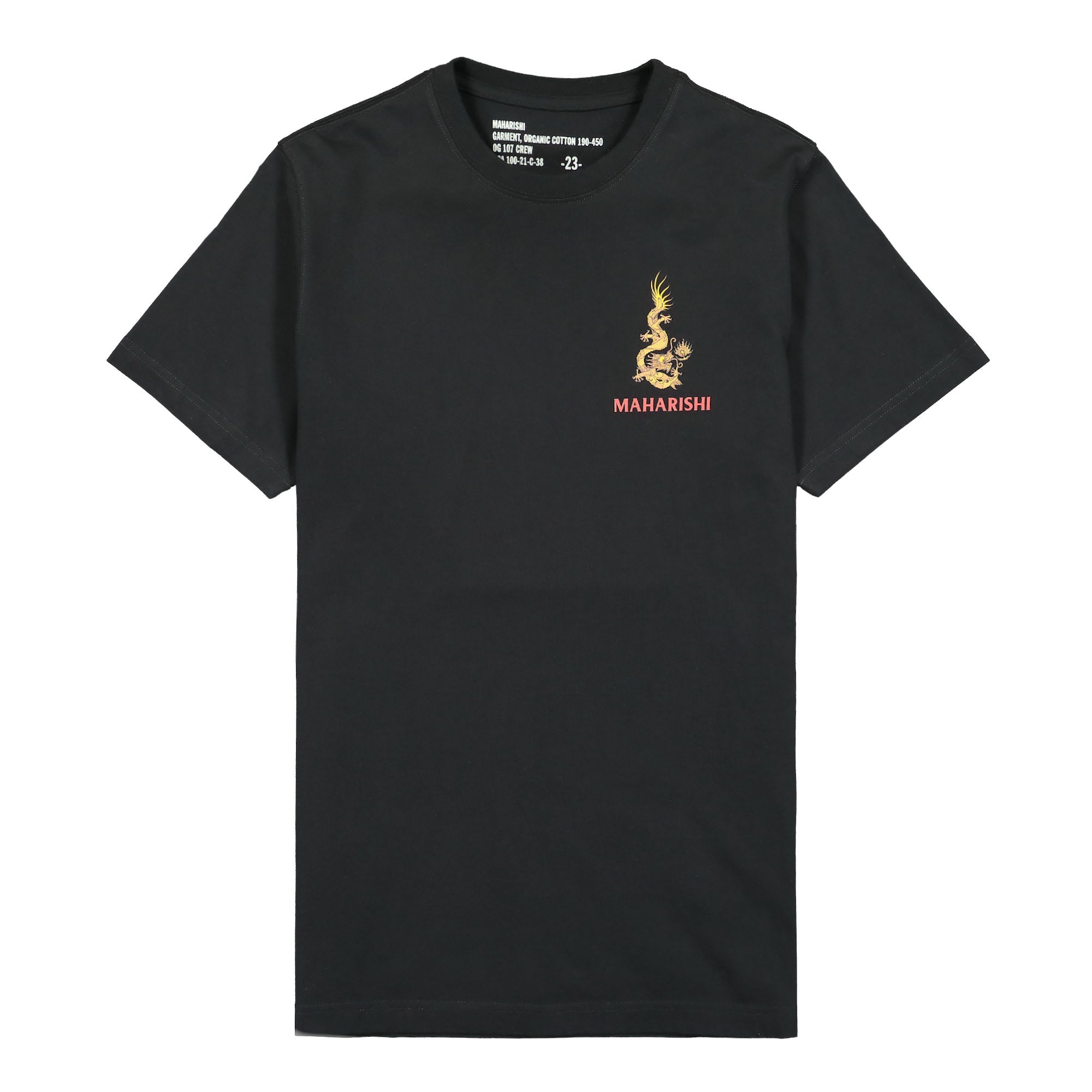 Maharishi Art of War & Peace T-Shirt Black T-Shirts 9497 | Overkill