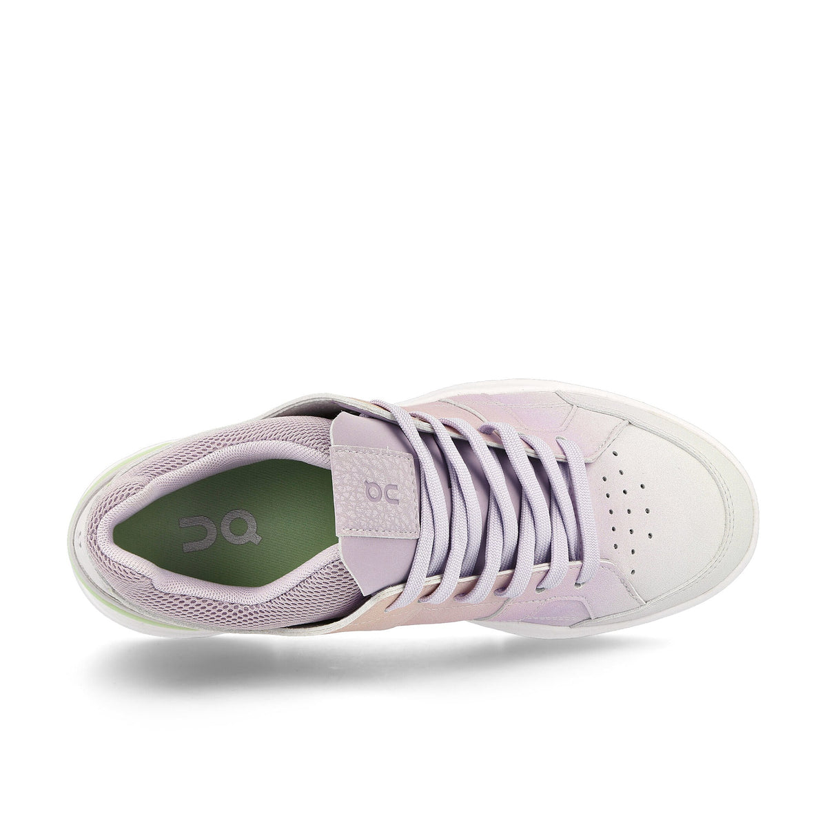 On wmns the roger clubhouse opal Prairie / Limelight Sneakers Detail View 1 | Overkill