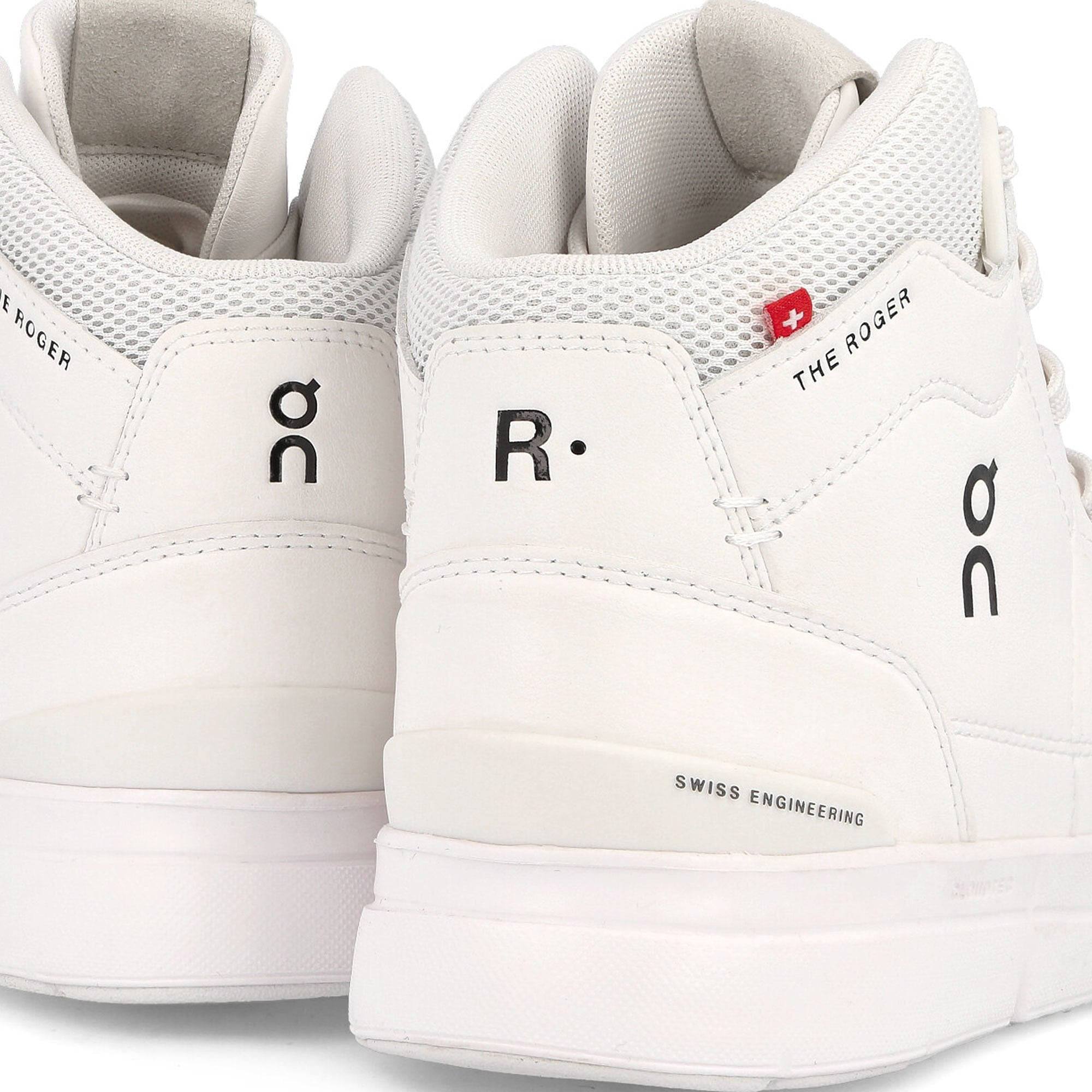 On the roger clubhouse mid All White Sneakers Detailfoto | Overkill