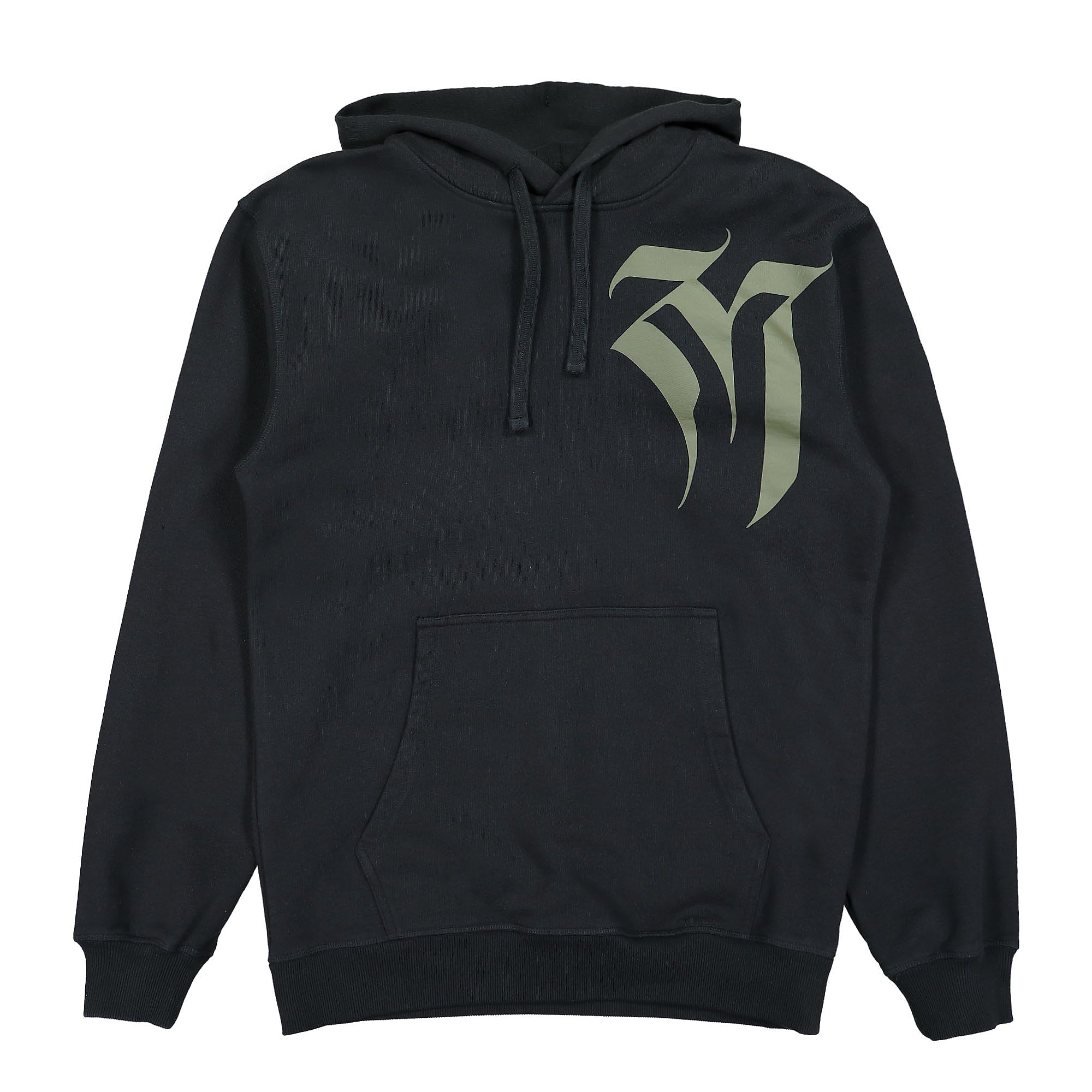 Maharishi Tibetan Hooded Sweat Black Hoodies 9811 | Overkill