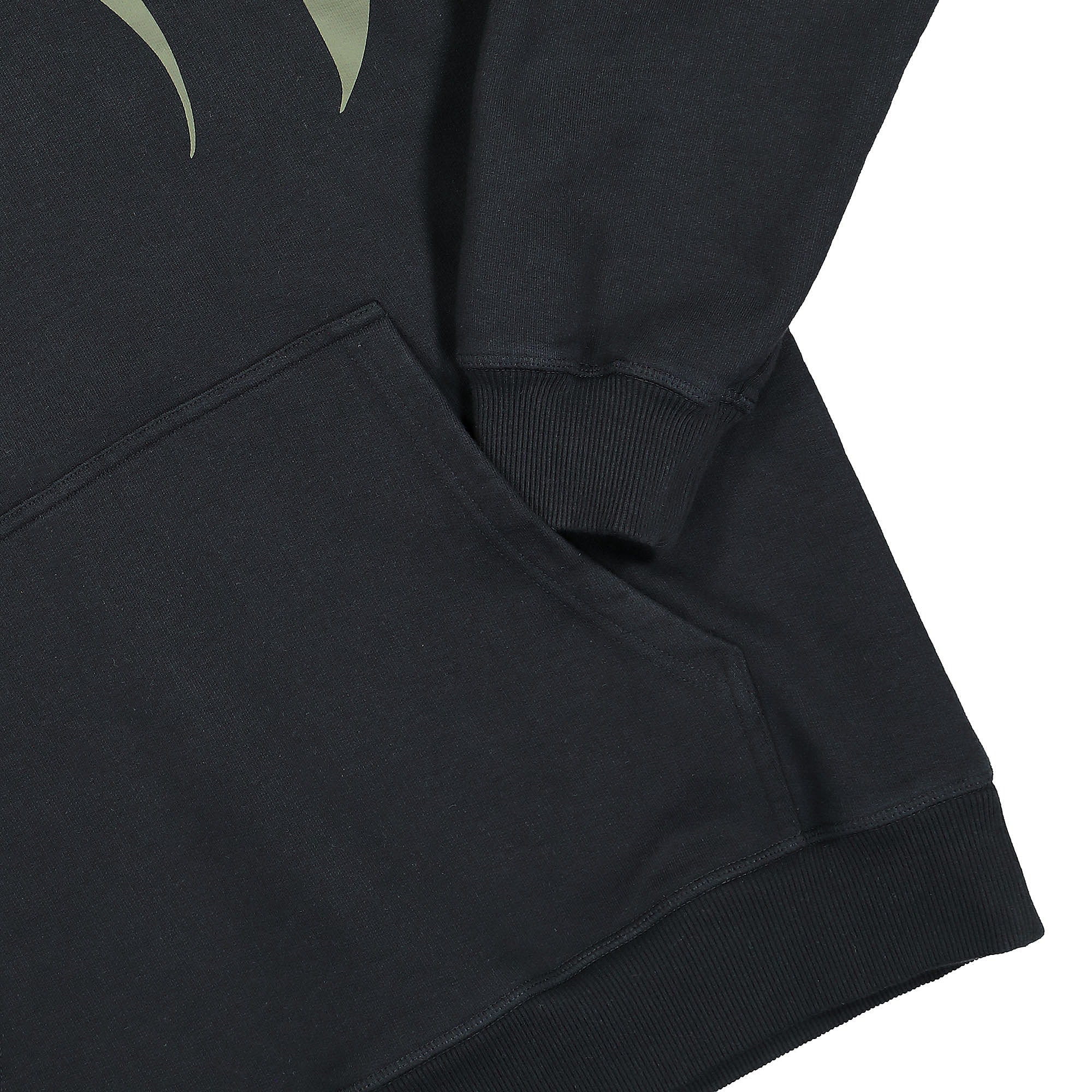 Maharishi Tibetan Hooded Sweat Black Hoodies Detailfoto | Overkill