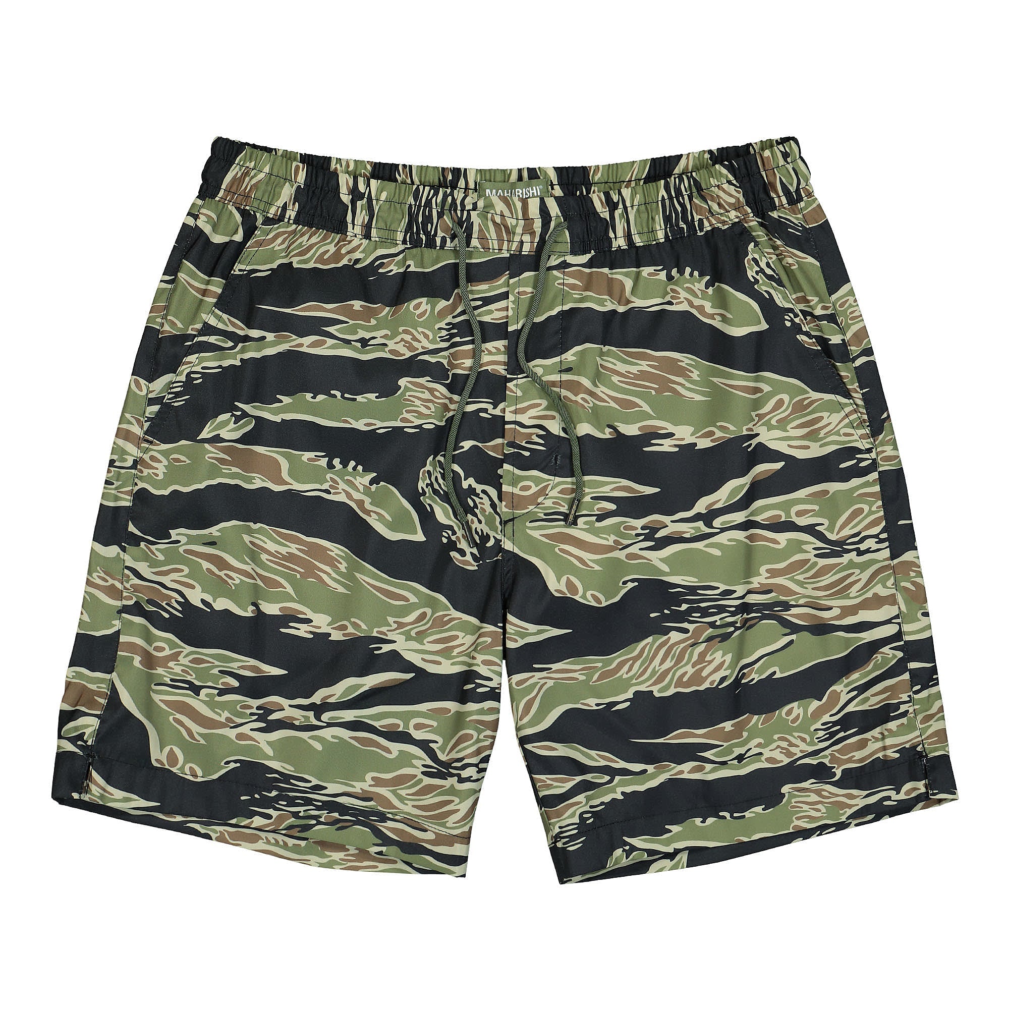 Maharishi Tigerstripe Camo Swimshorts Mint Gold Tigerstripe Swimwear 9815 | Overkill