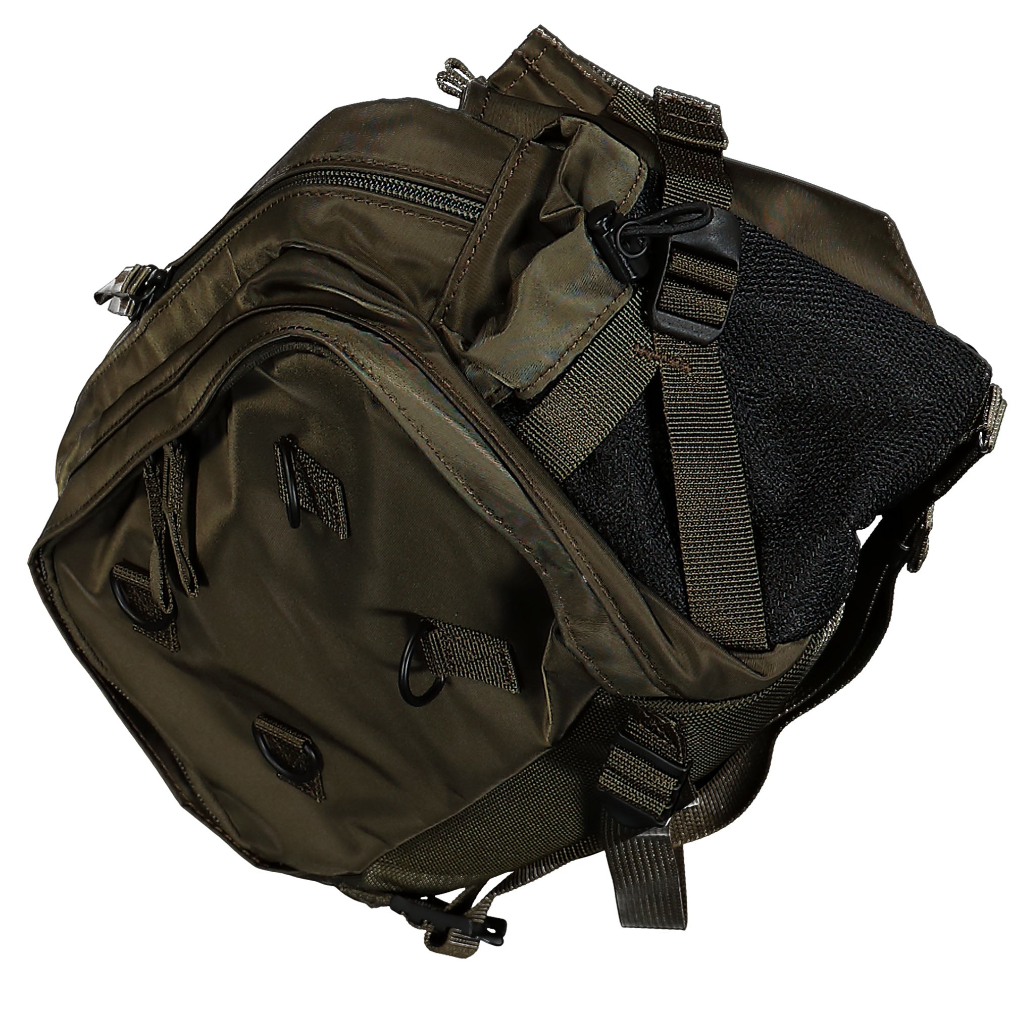 Porter-Yoshida & Co. Port Ride Waist Bag Olive Green Hip & Waist Bags Detail view 1 | Overkill