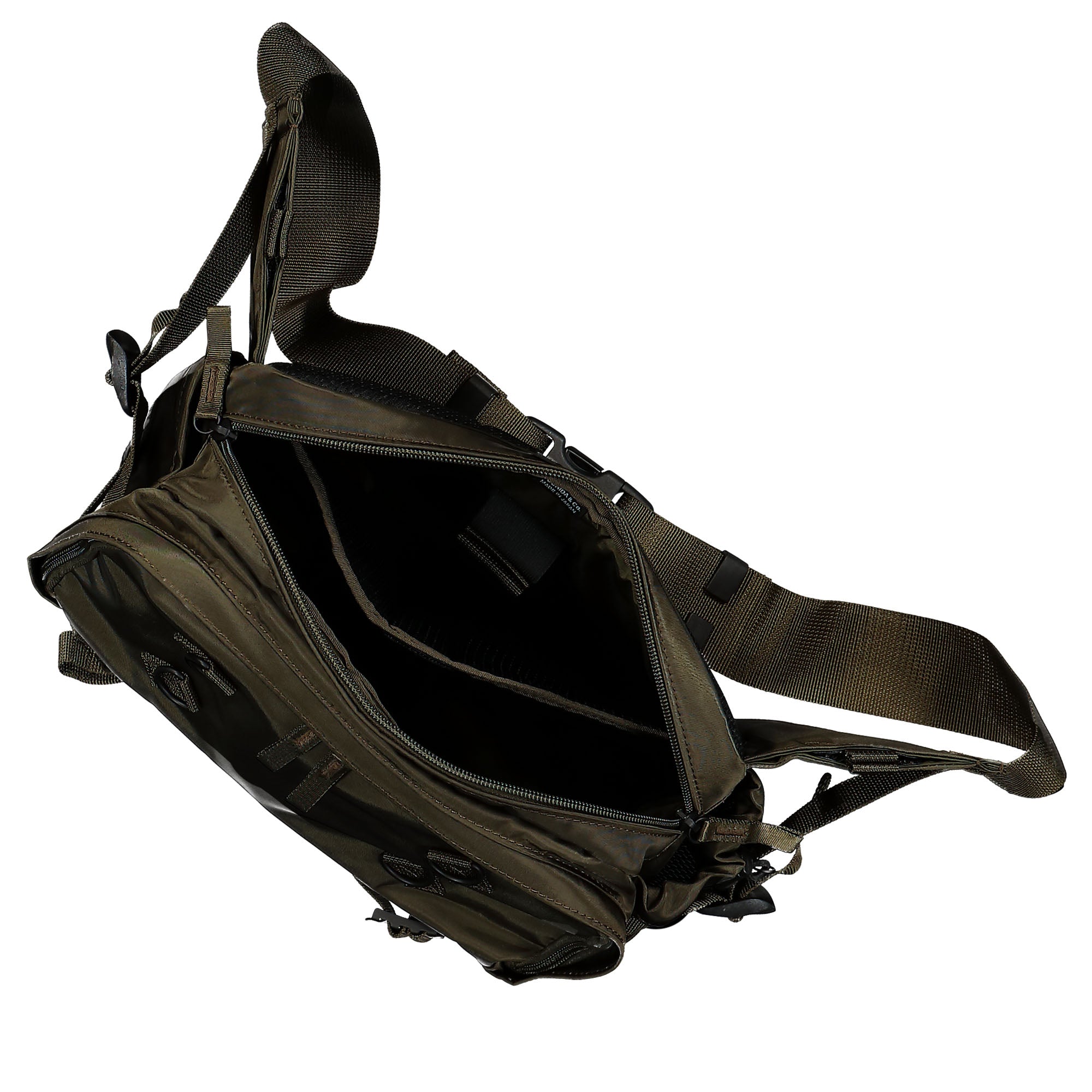 Porter-Yoshida & Co. Port Ride Waist Bag Olive Green Hip & Waist Bags Detail view 4 | Overkill