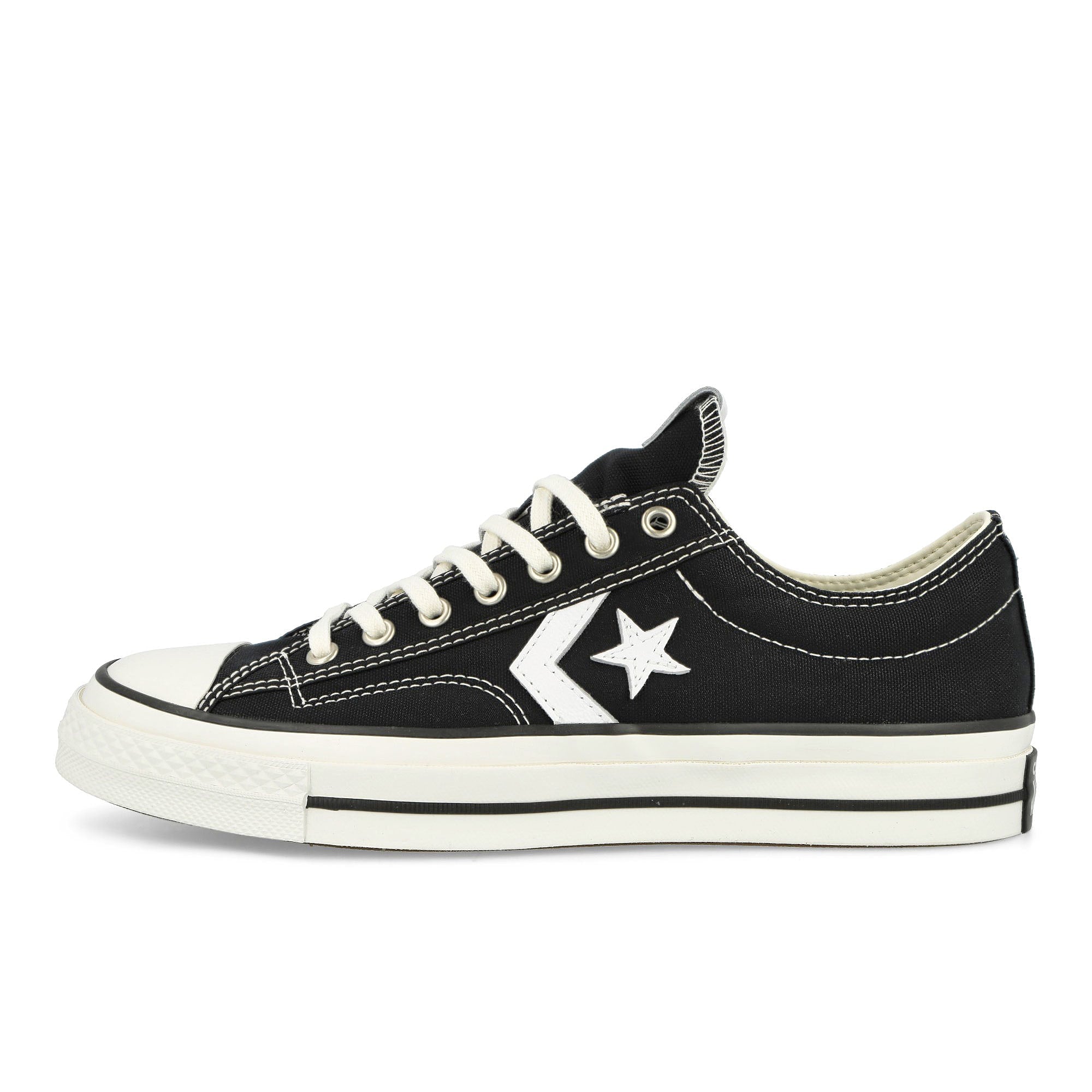 Converse Star Player 76 OX Black / Vintage White Low Top Sneakers A01607C | Overkill