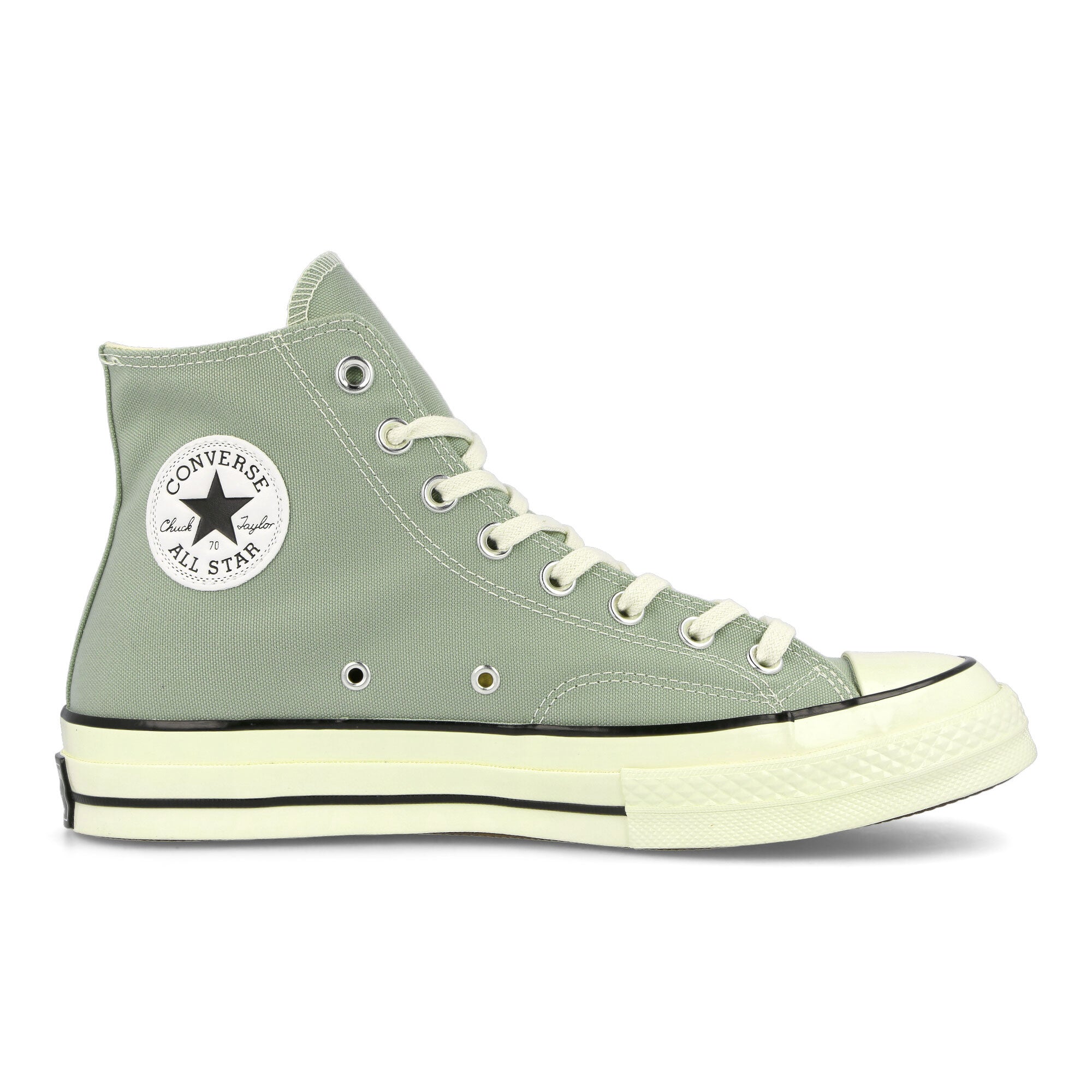 Converse Chuck 70 Hi Summit Sage / Egret / Black High Top Sneakers Silhouette | Overkill