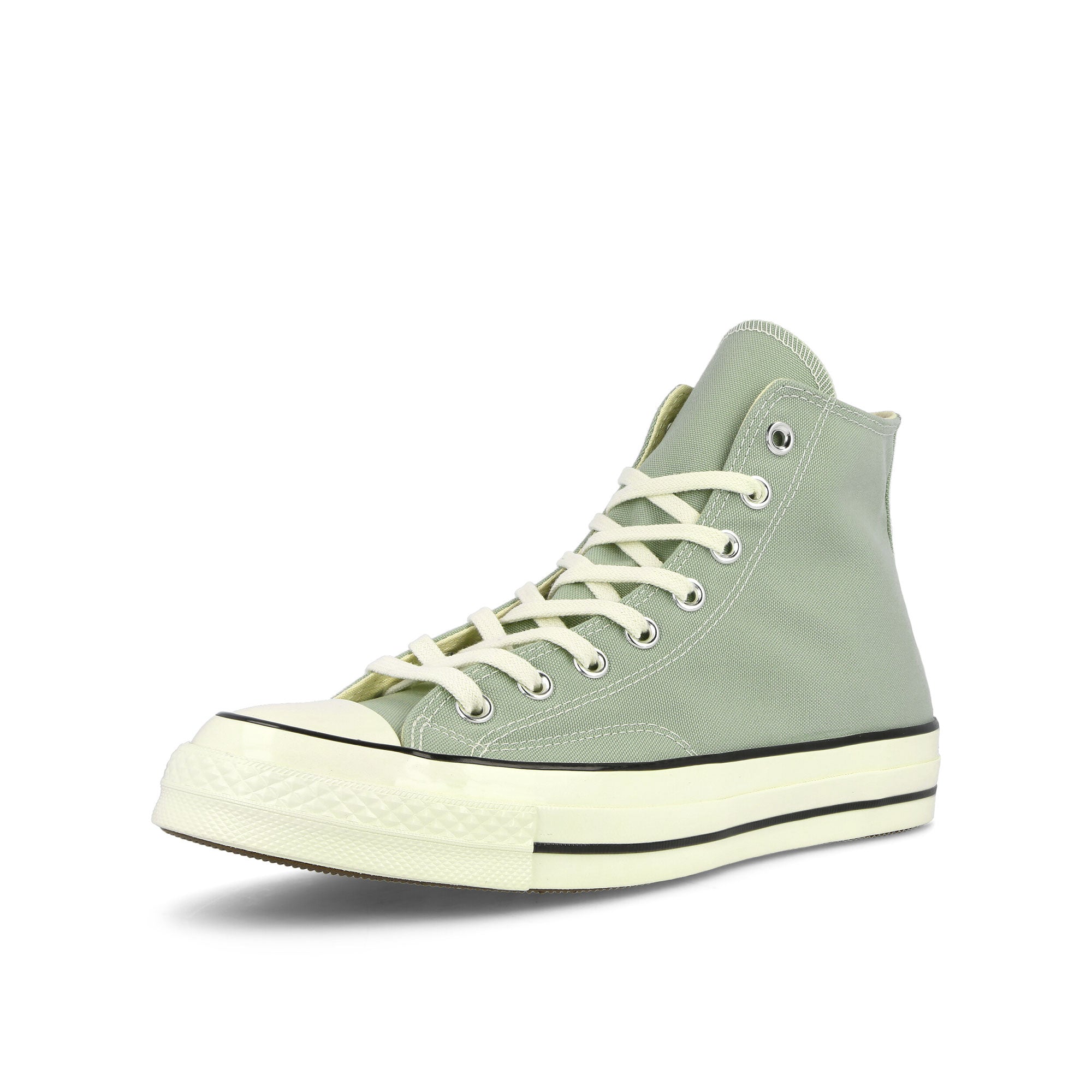 Converse Chuck 70 Hi Summit Sage / Egret / Black High Top Sneakers Close Up | Overkill
