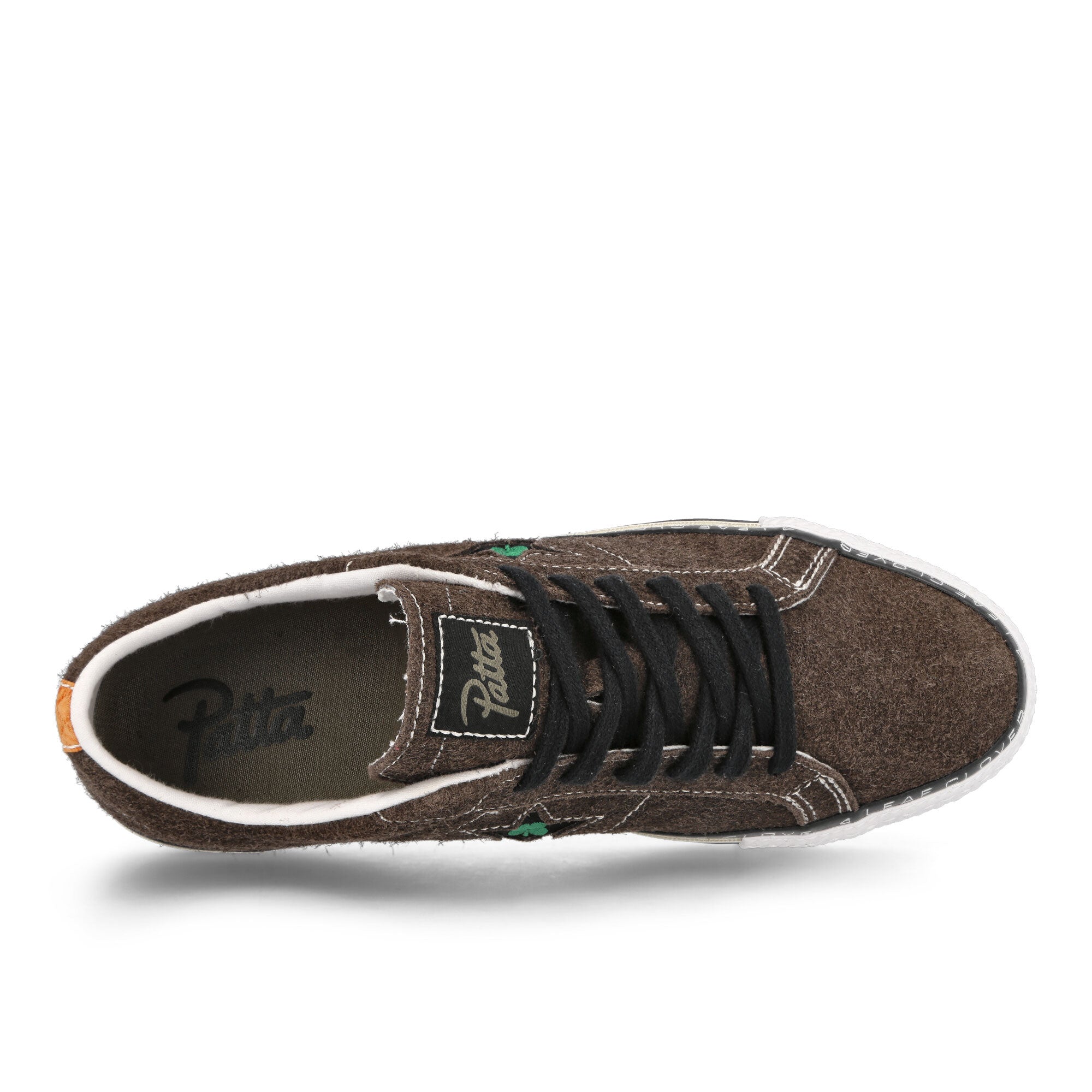 Converse Patta x Converse One Star Pro OX Java / Burnt Olive / White Sneakers Detailfoto | Overkill